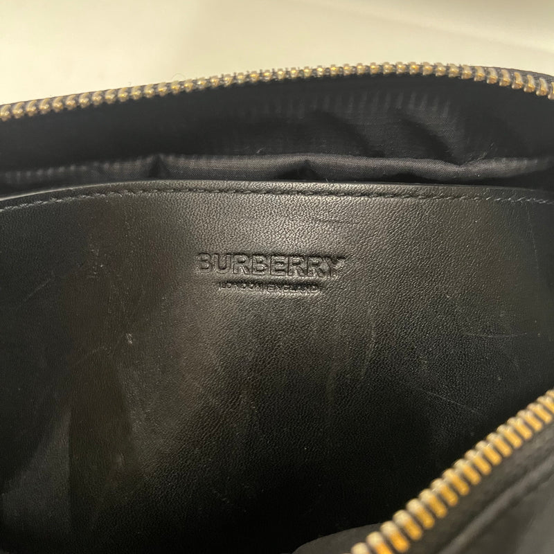BURBERRY LONDON/Cross Body Bag/Nylon/BLK/