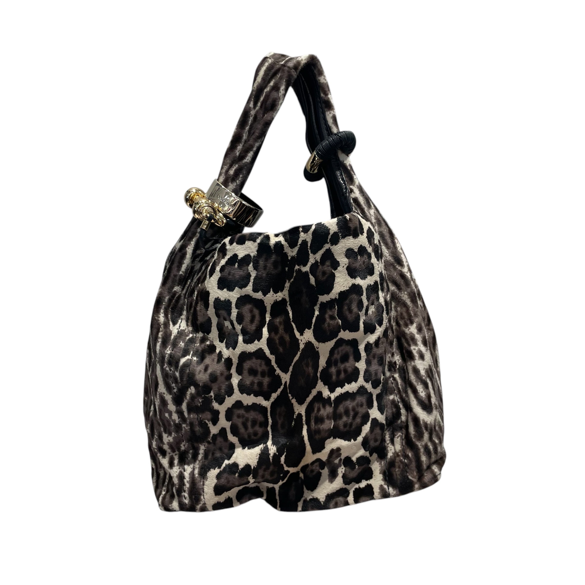 JIMMY CHOO/Bag/Animal Pattern/BRW/saba hobo ponyhair view 1