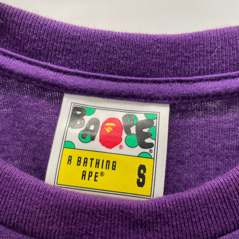 A BATHING APE/T-Shirt/S/Cotton/PPL/