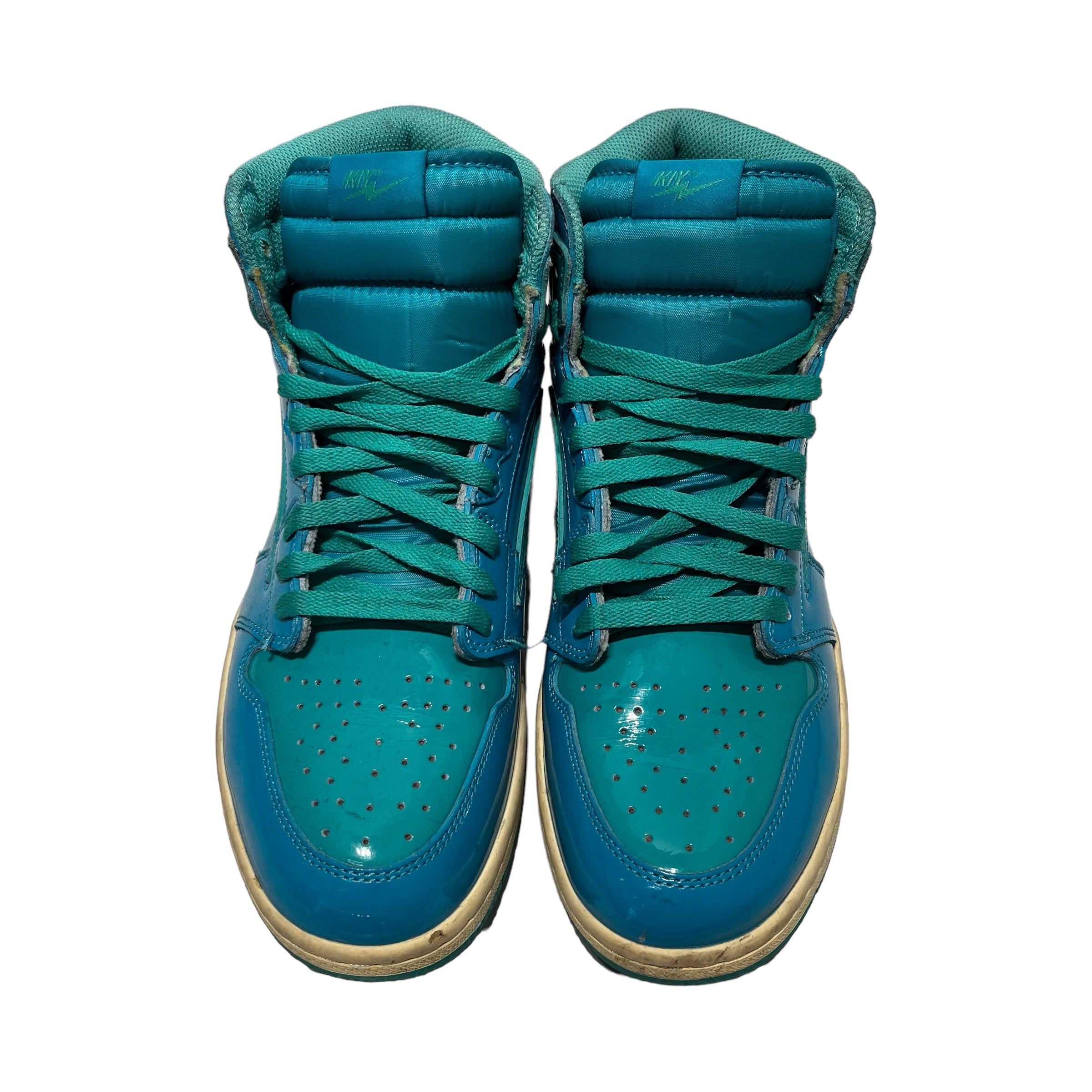 Kool Kiy/Hi-Sneakers/US 12/Leather/BLU/ view 3