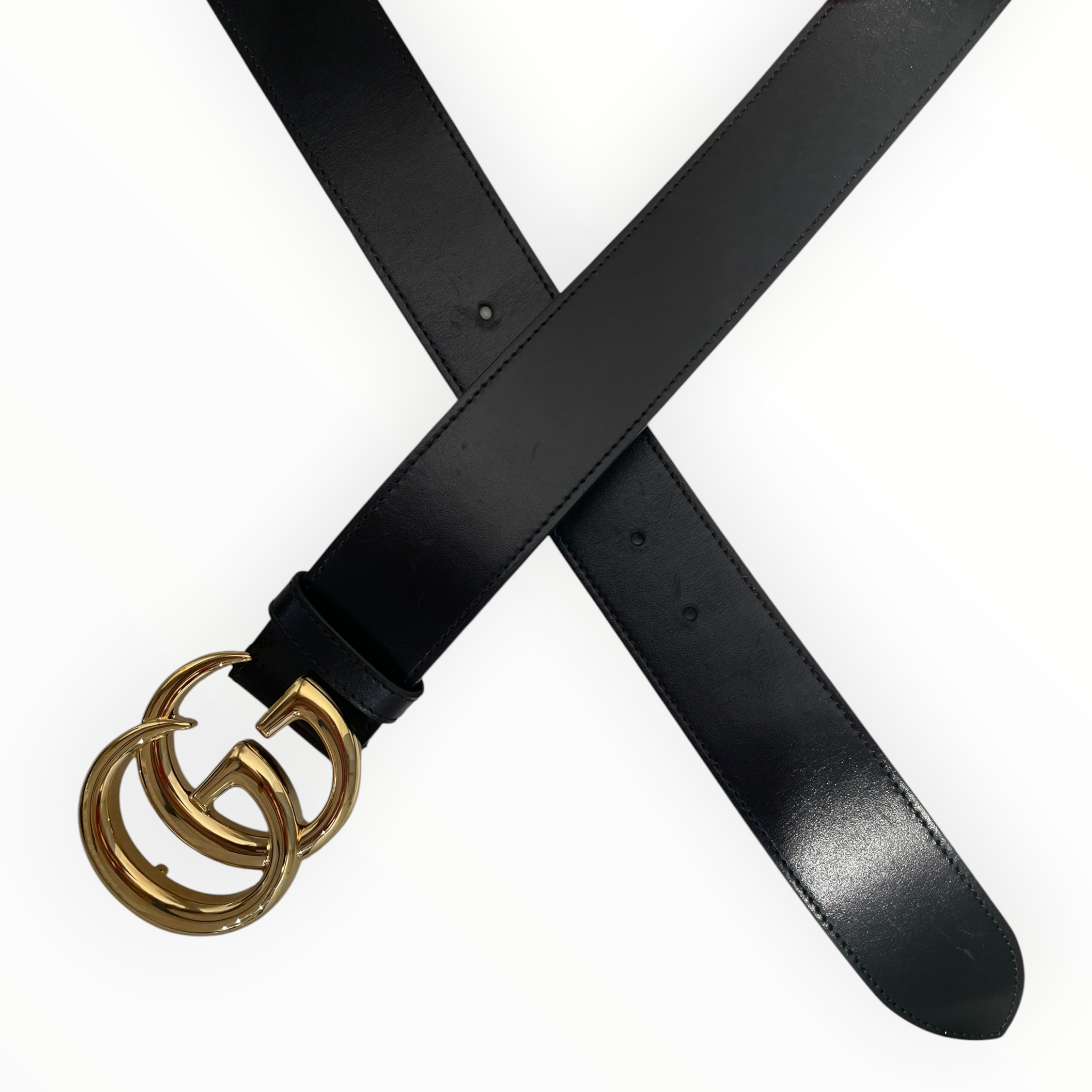 GUCCI/Belt/Leather/BLK/L's/406831 view 2