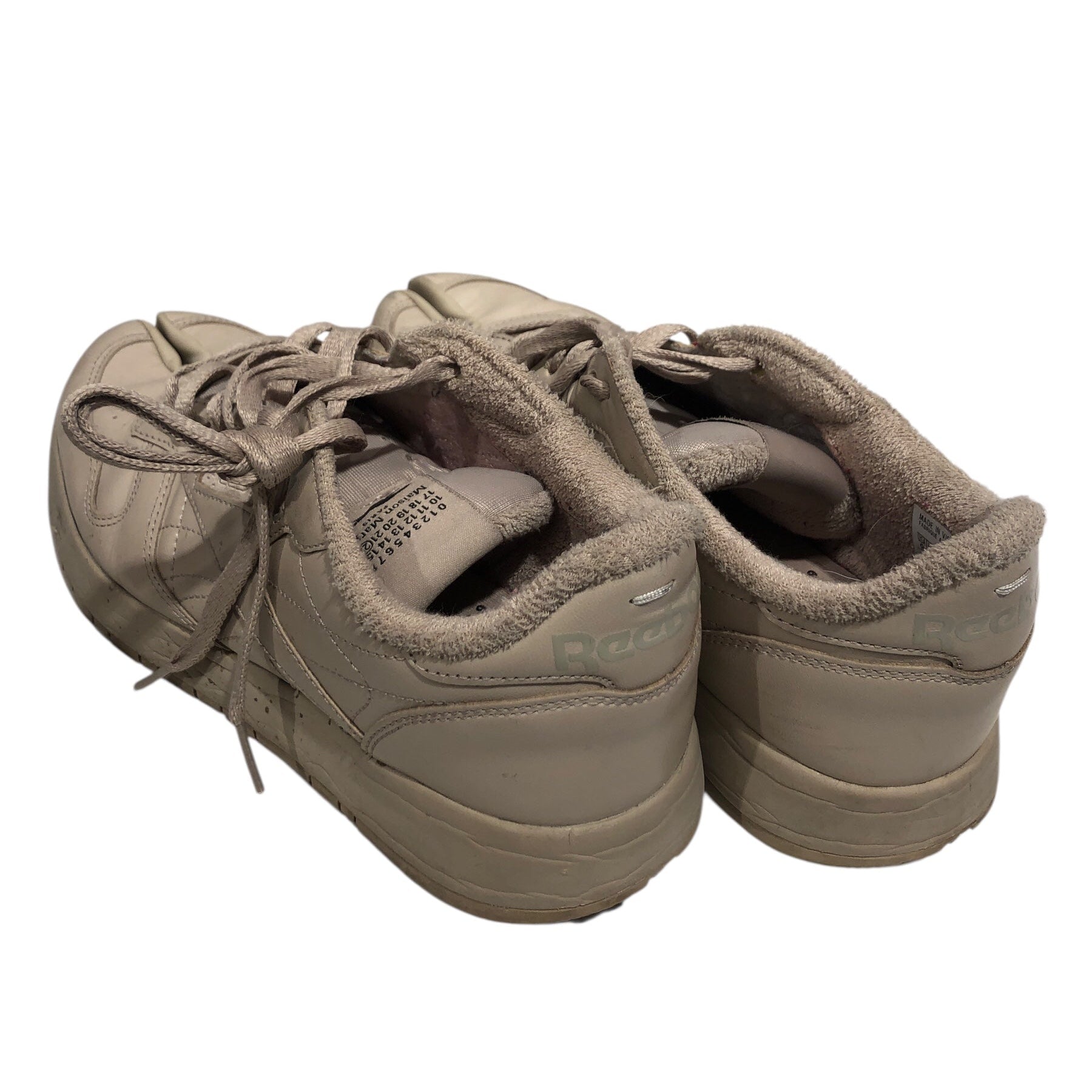 Maison Margiela/Reebok/Low-Sneakers/US 9/Leather/CRM/Tabi Sneakers view 2