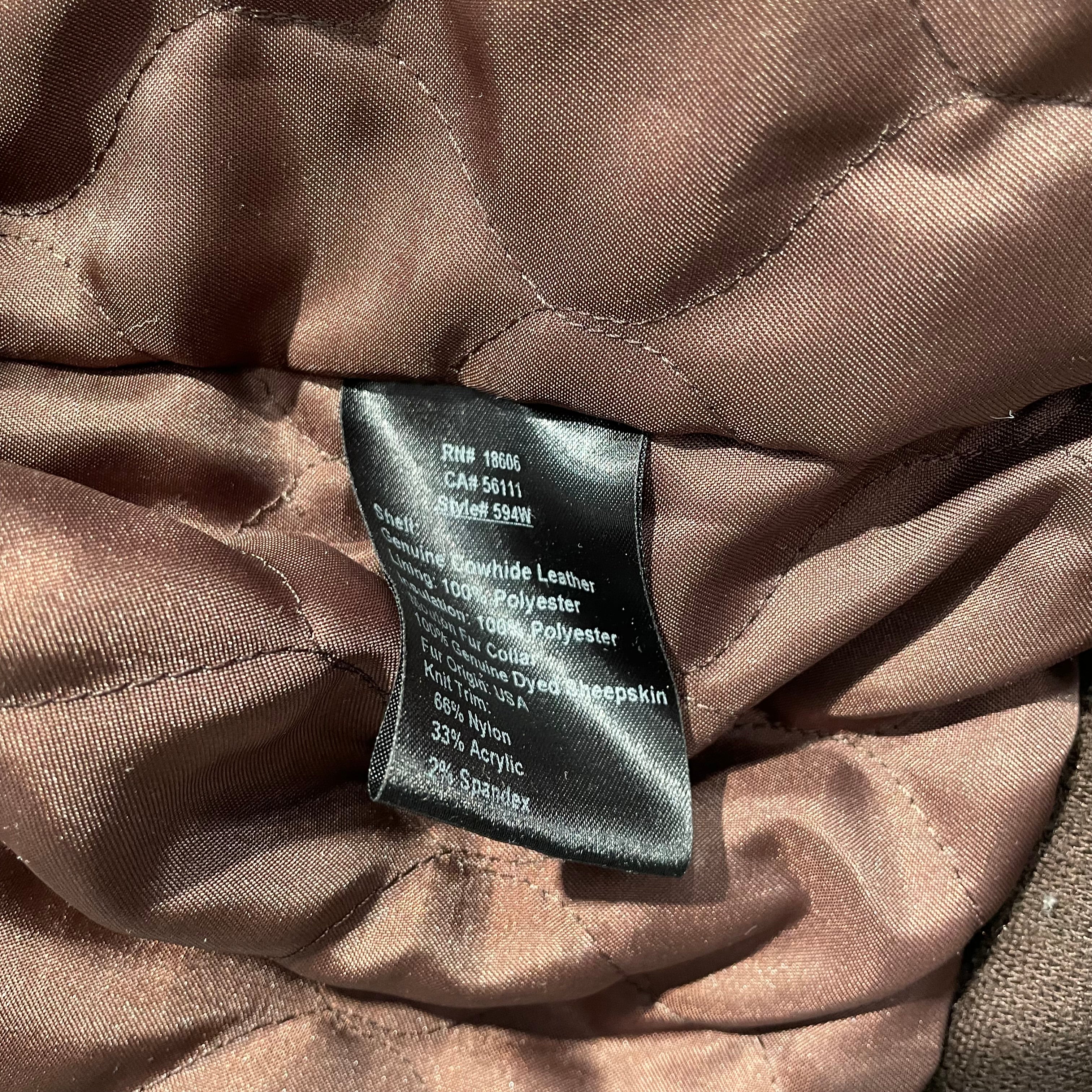 Schott/Leather Jkt/XL/Leather/BRW/A-2 Bomber view 4