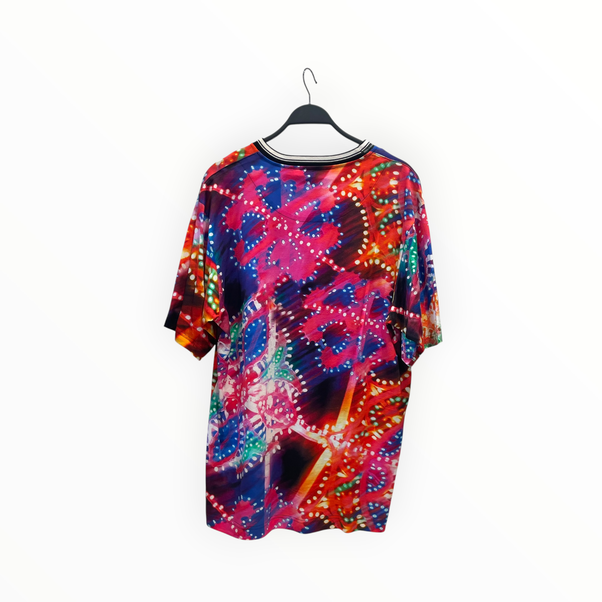 DOLCE&GABBANA/T-Shirt/54/Cotton/MLT/All Over Print/st luminarie jersey view 2