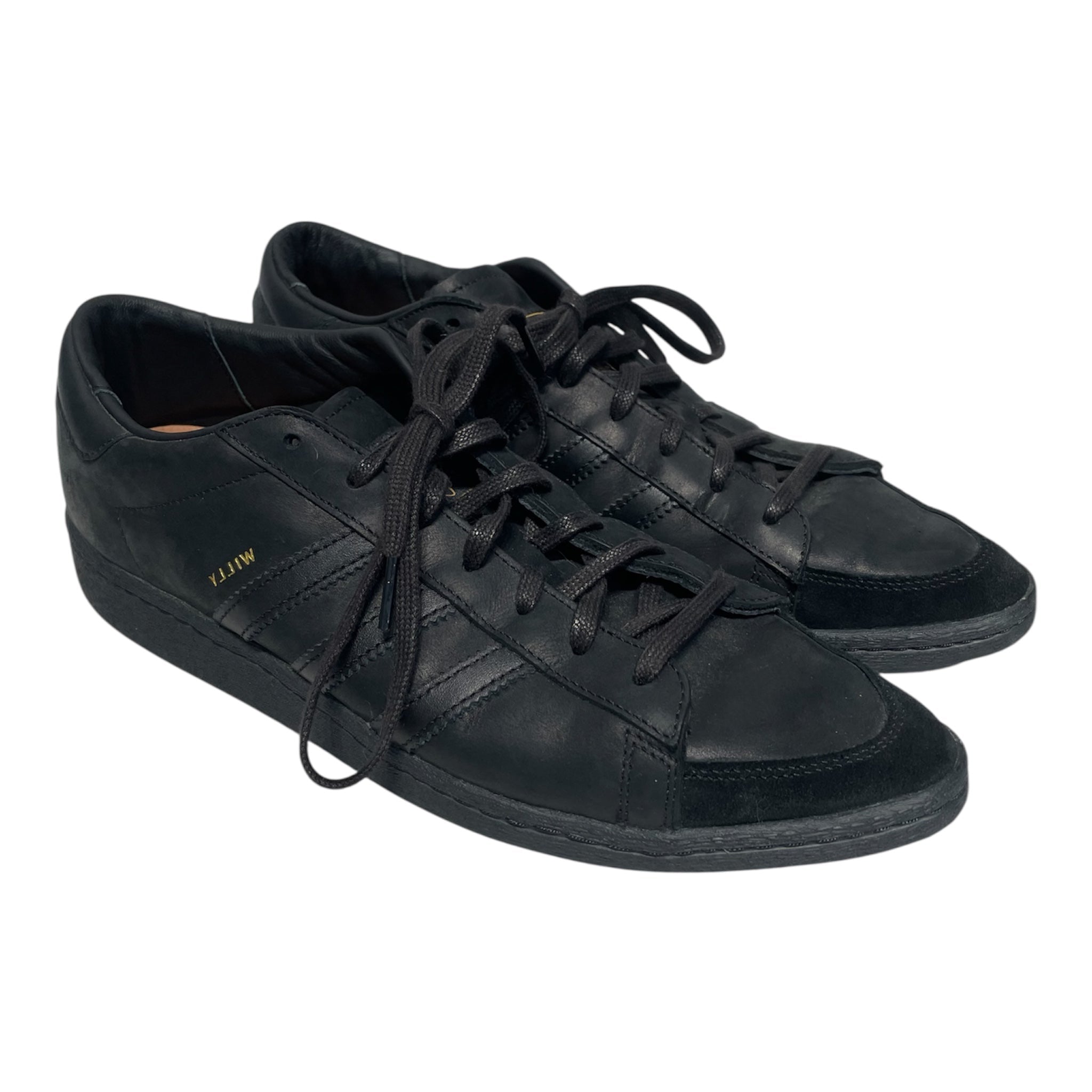 WILLY CHAVARRIA/adidas/Low-Sneakers/US 10/Leather/BLK/V-Tip/kareem view 1
