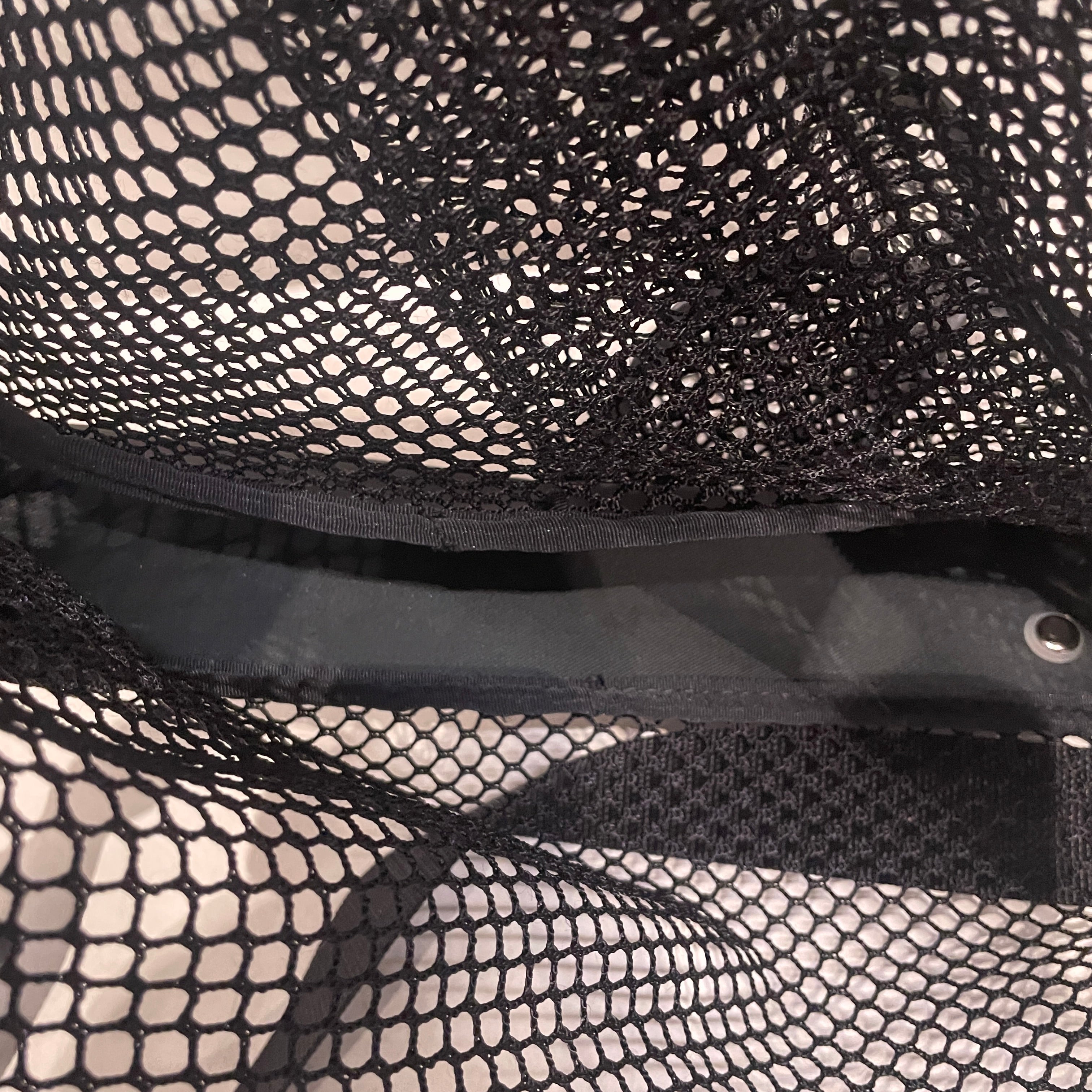 Jean Paul Gaultier/Cross Body Bag/OS/Cotton/BLK/MESH BAG W NAME TAG view 6