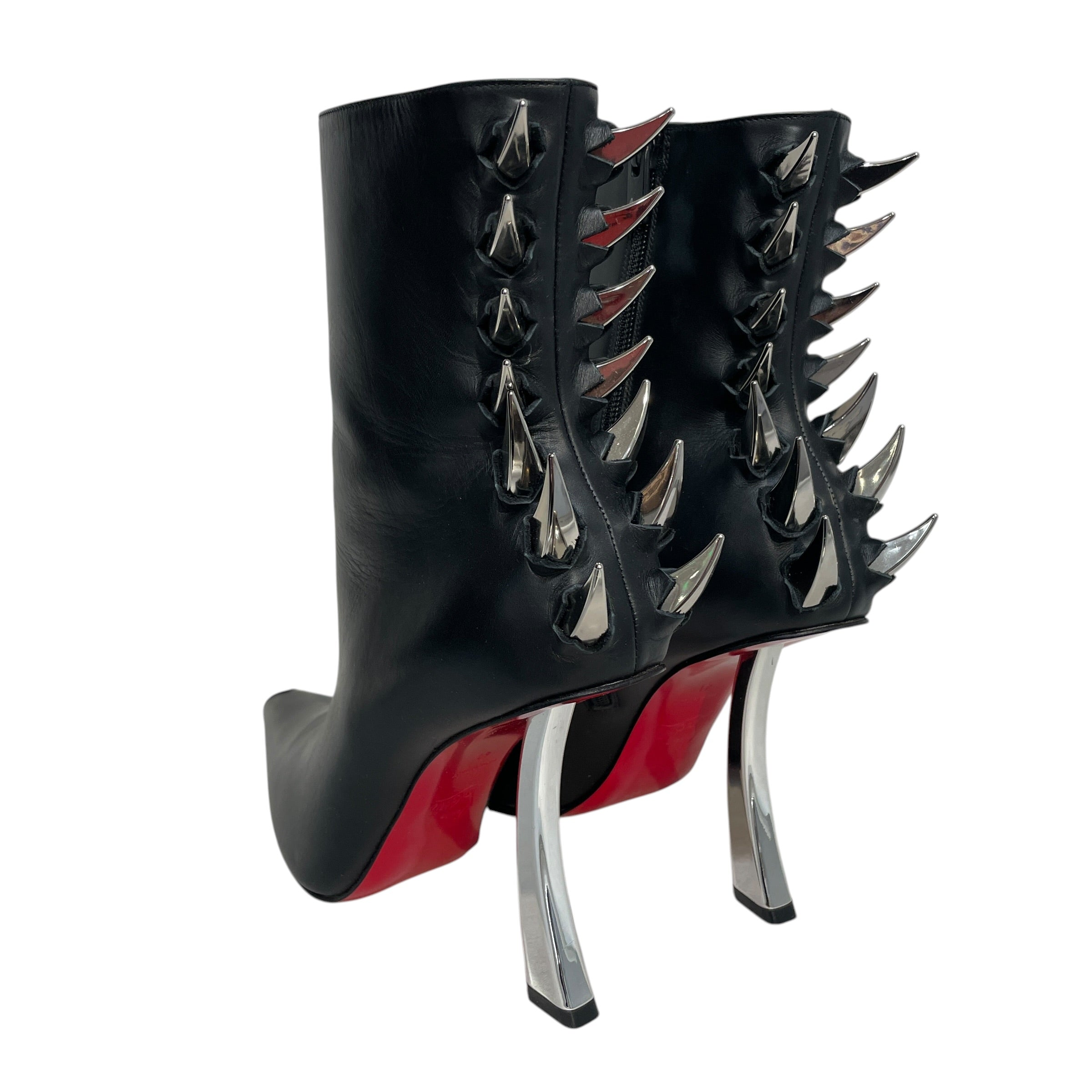 Christian Louboutin/Heels/EU 41/Leather/BLK/Kate Max Bootie view 2