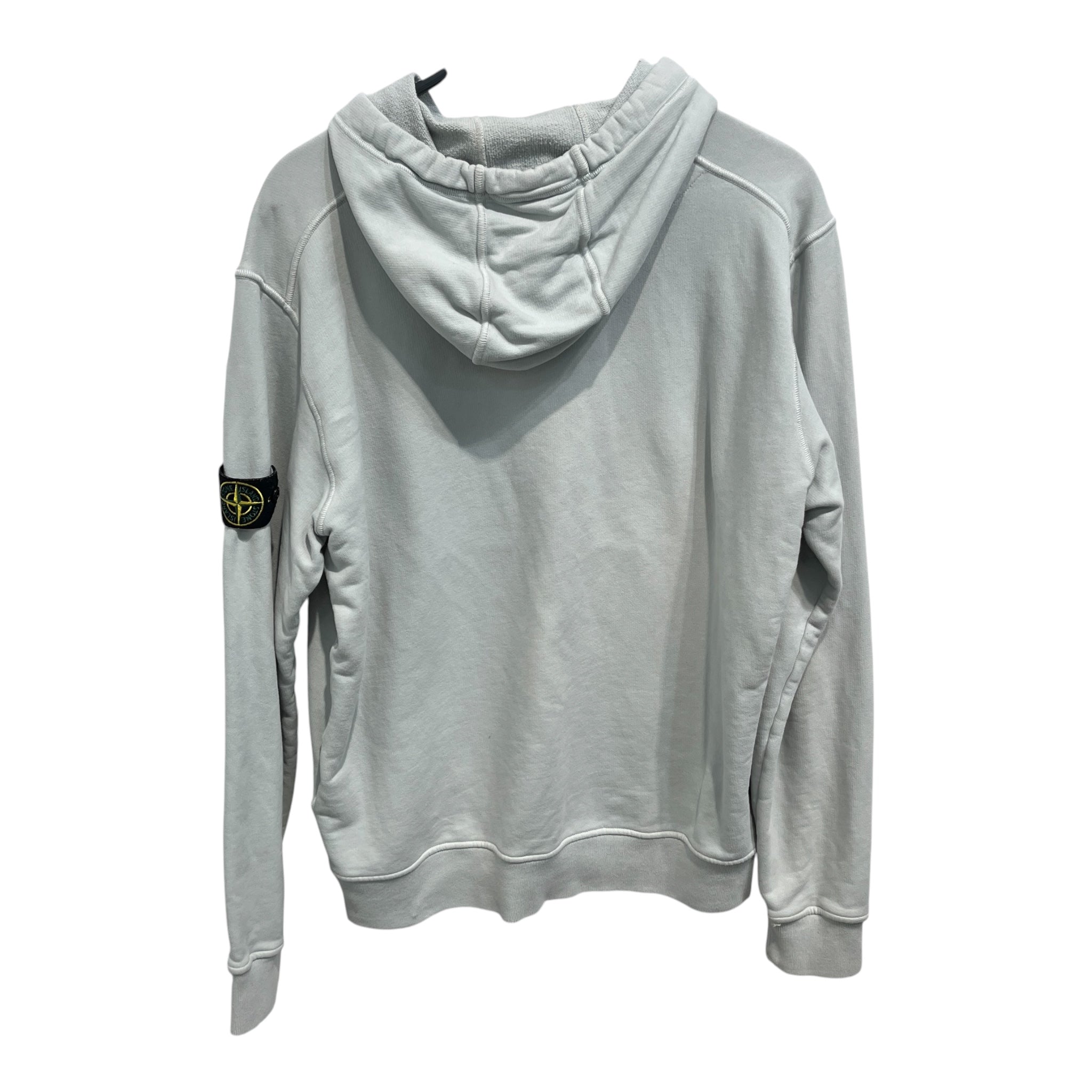 STONE ISLAND/Hoodie/XL/Cotton/GRN/arm patch view 2