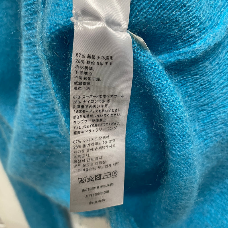 1017 ALYX 9SM(ALYX)/Sweater/XXS/Mohair/BLU/