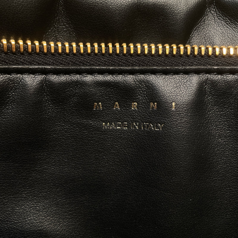 MARNI/Cross Body Bag/Leather/YEL/Marni Maxi Prisma BAG