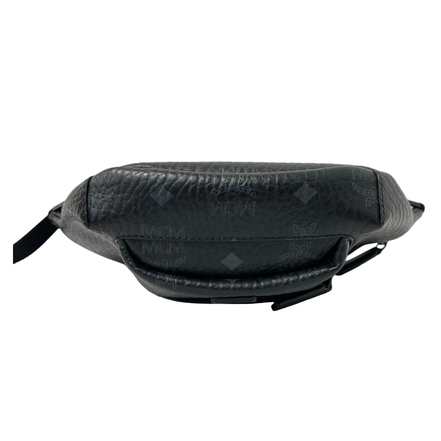 MCM/Fanny Pack/Monogram/Leather/BLK/S4307 view 4
