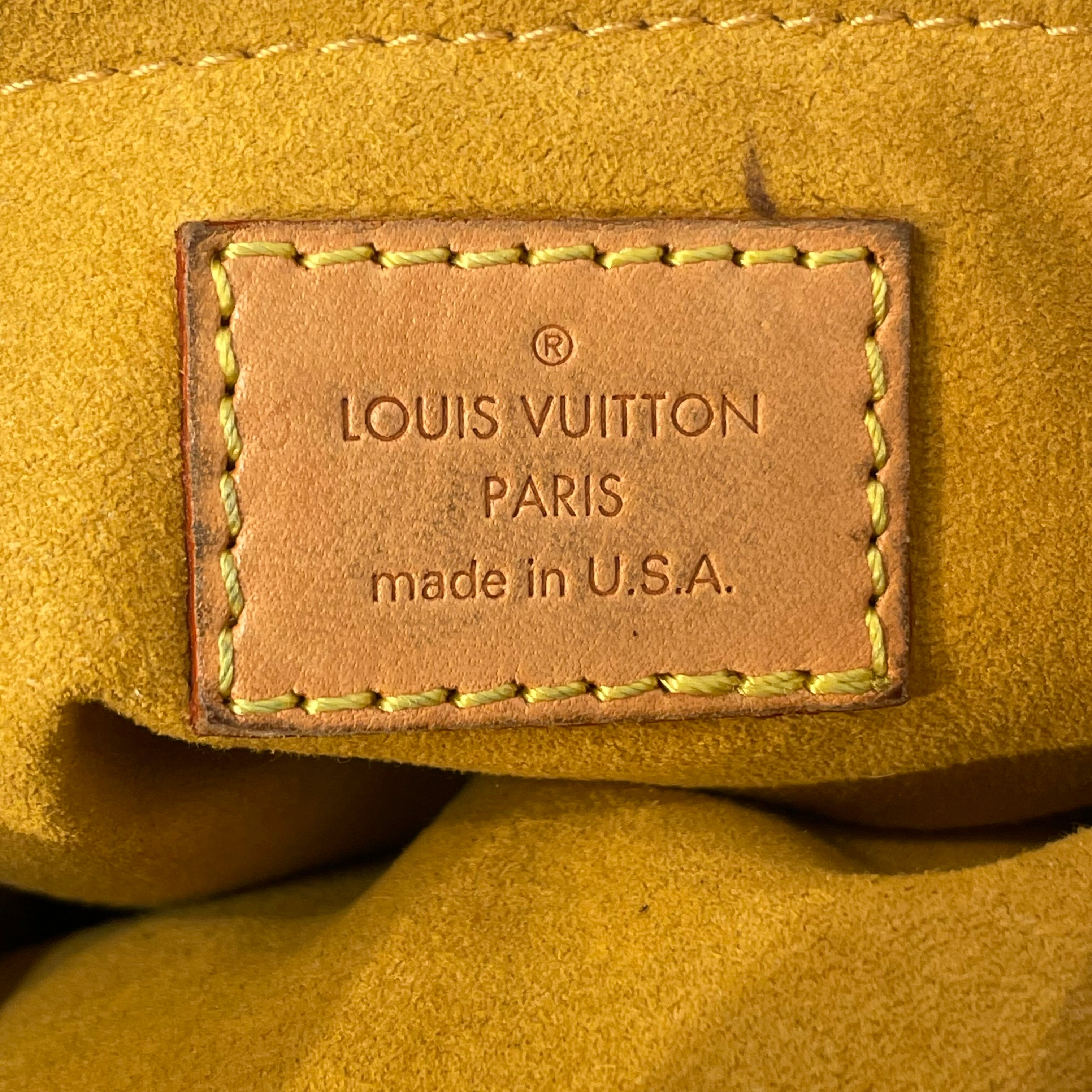 LOUIS VUITTON/Hand Bag/Monogram/Denim/BLU/monogram denim baggy pm view 5