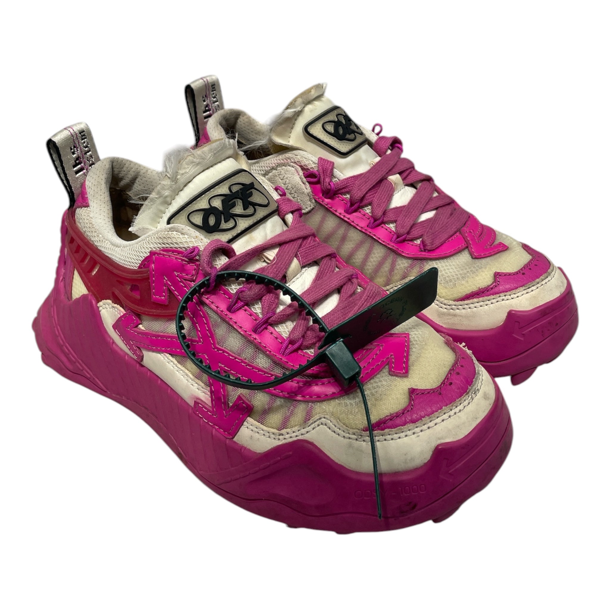 OFF-WHITE/Low-Sneakers/EU 37/All Over Print/PNK/ODSY-1000 view 1