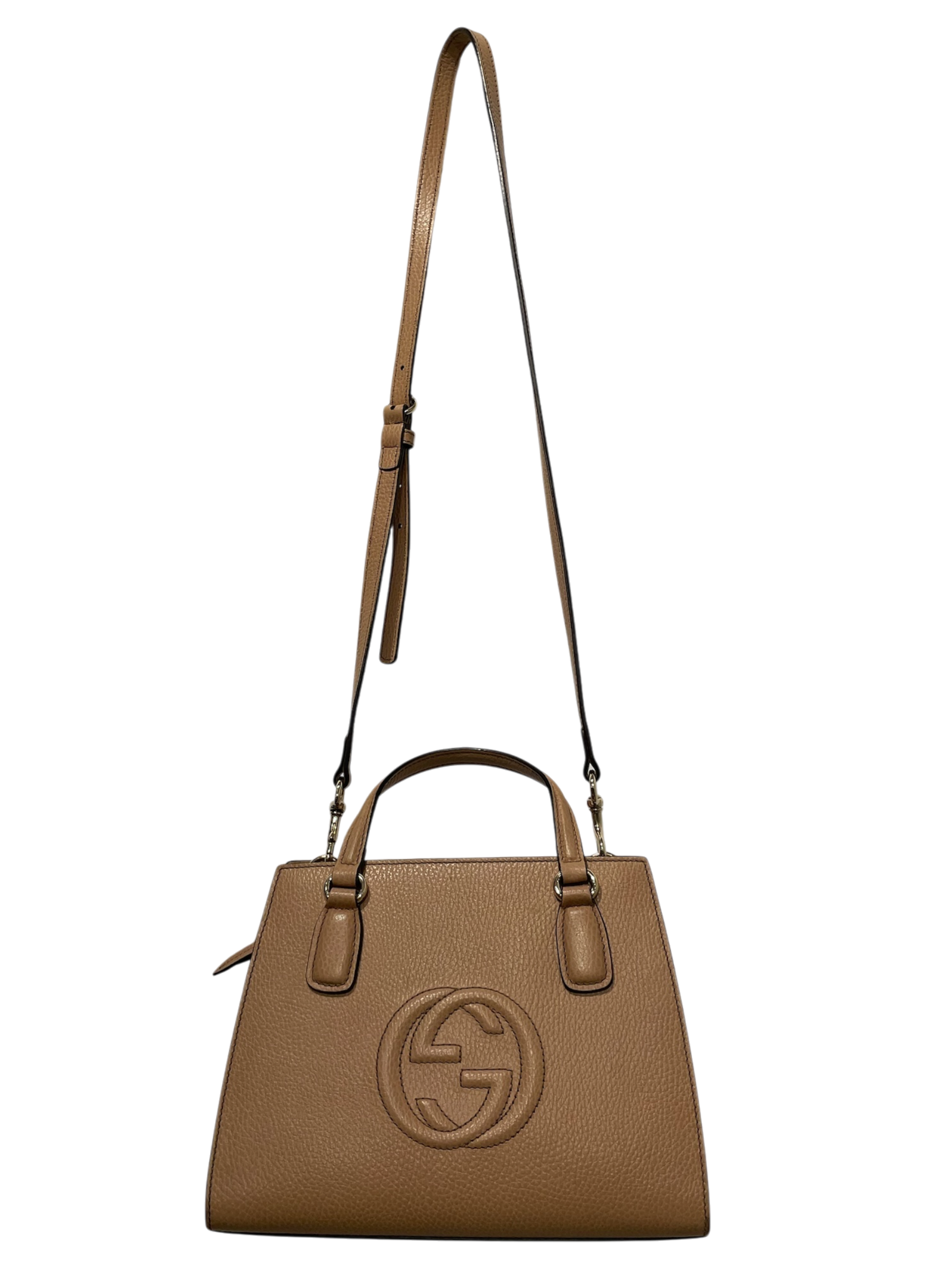 GUCCI/Cross Body Bag/Leather/CML/SOHO CONVERTIBLE TOP view 1