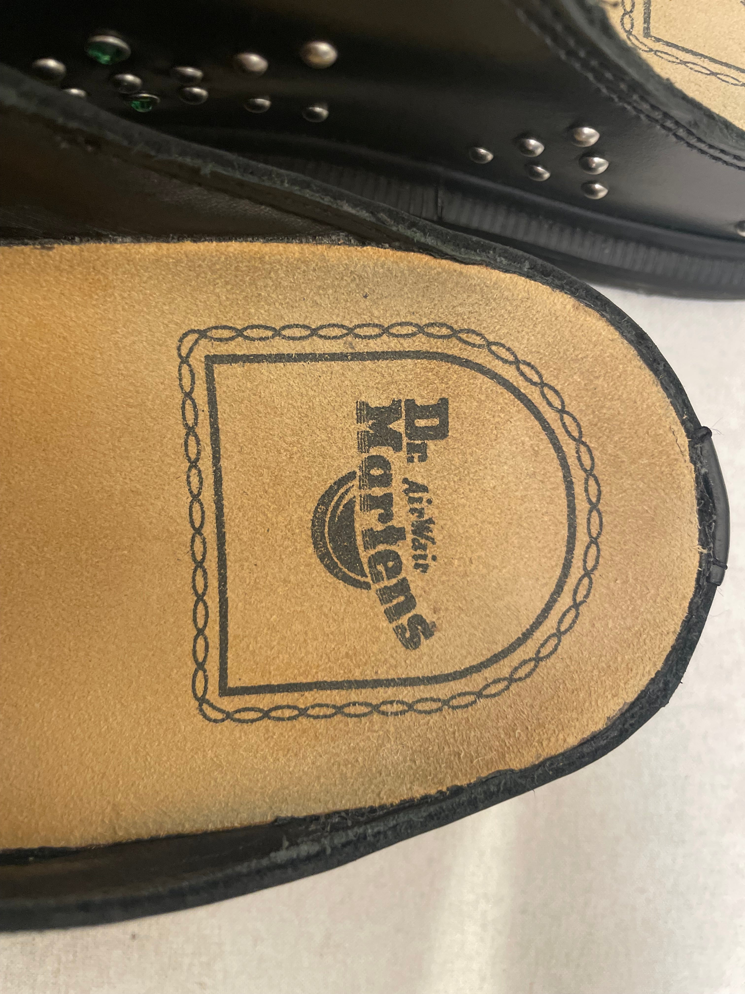 Dr.Martens/Shoes/US 9/Leather/BLK/san studded mules view 2