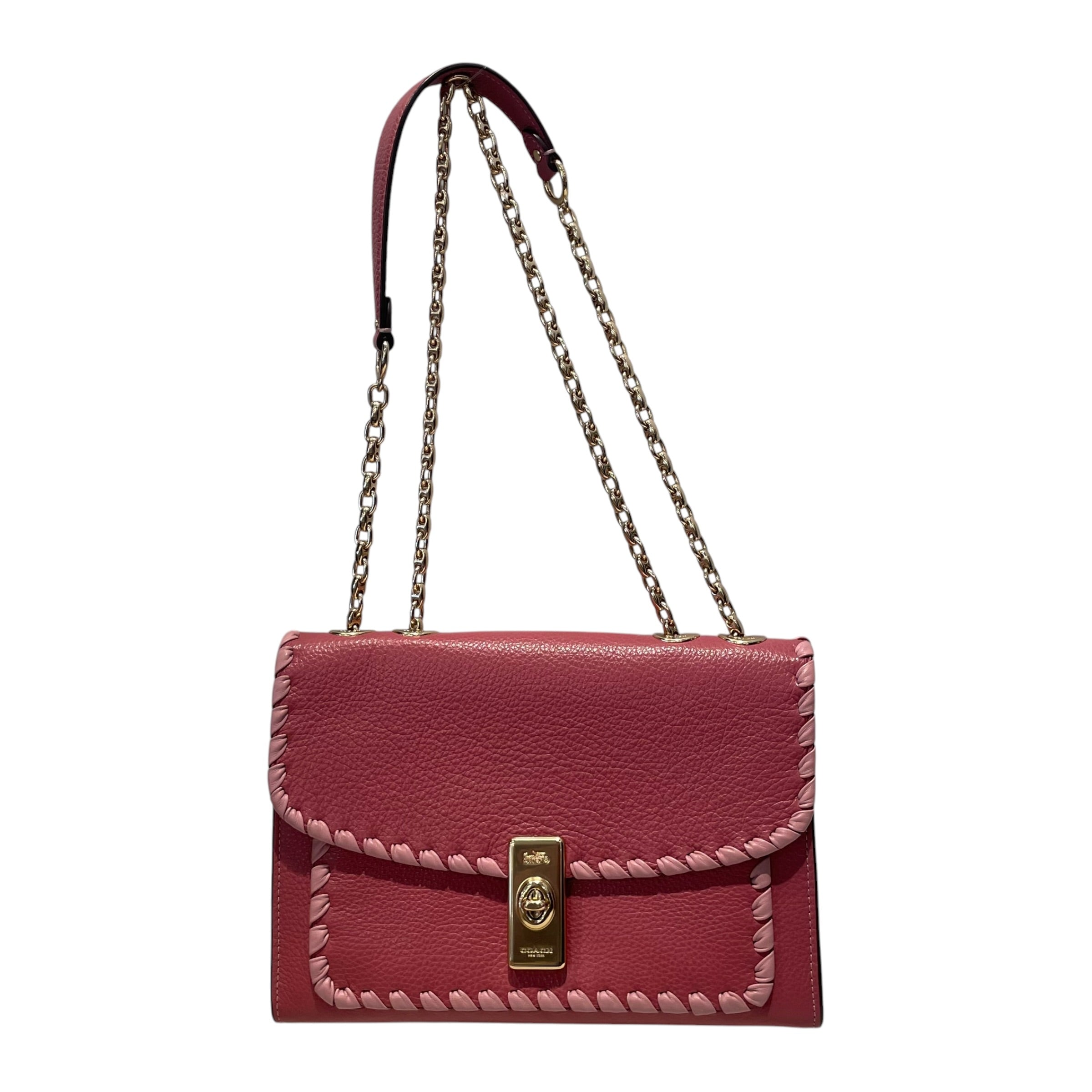 COACH/Cross Body Bag/Leather/PNK/Marlie Top Handle view 1