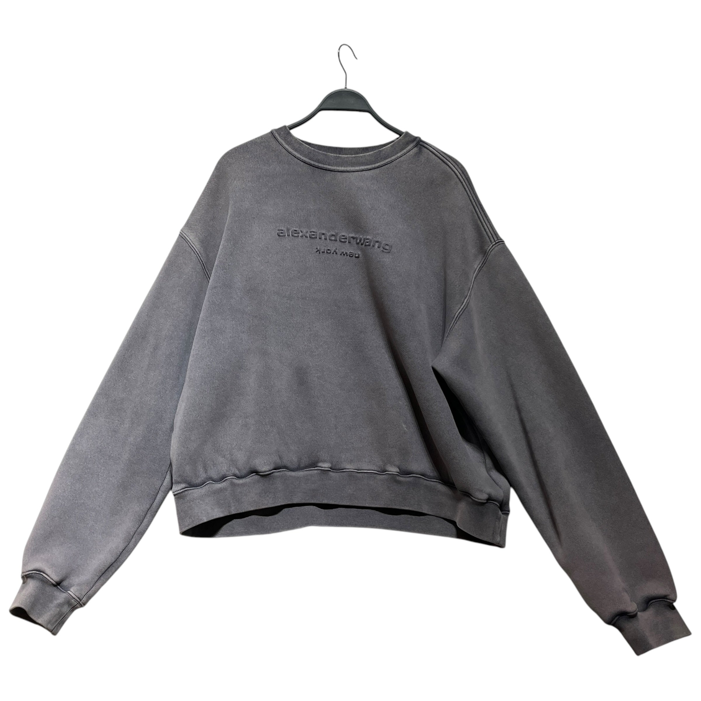 Alexander Wang/Sweater/L/Cotton/PPL/Embossed Logo view 1