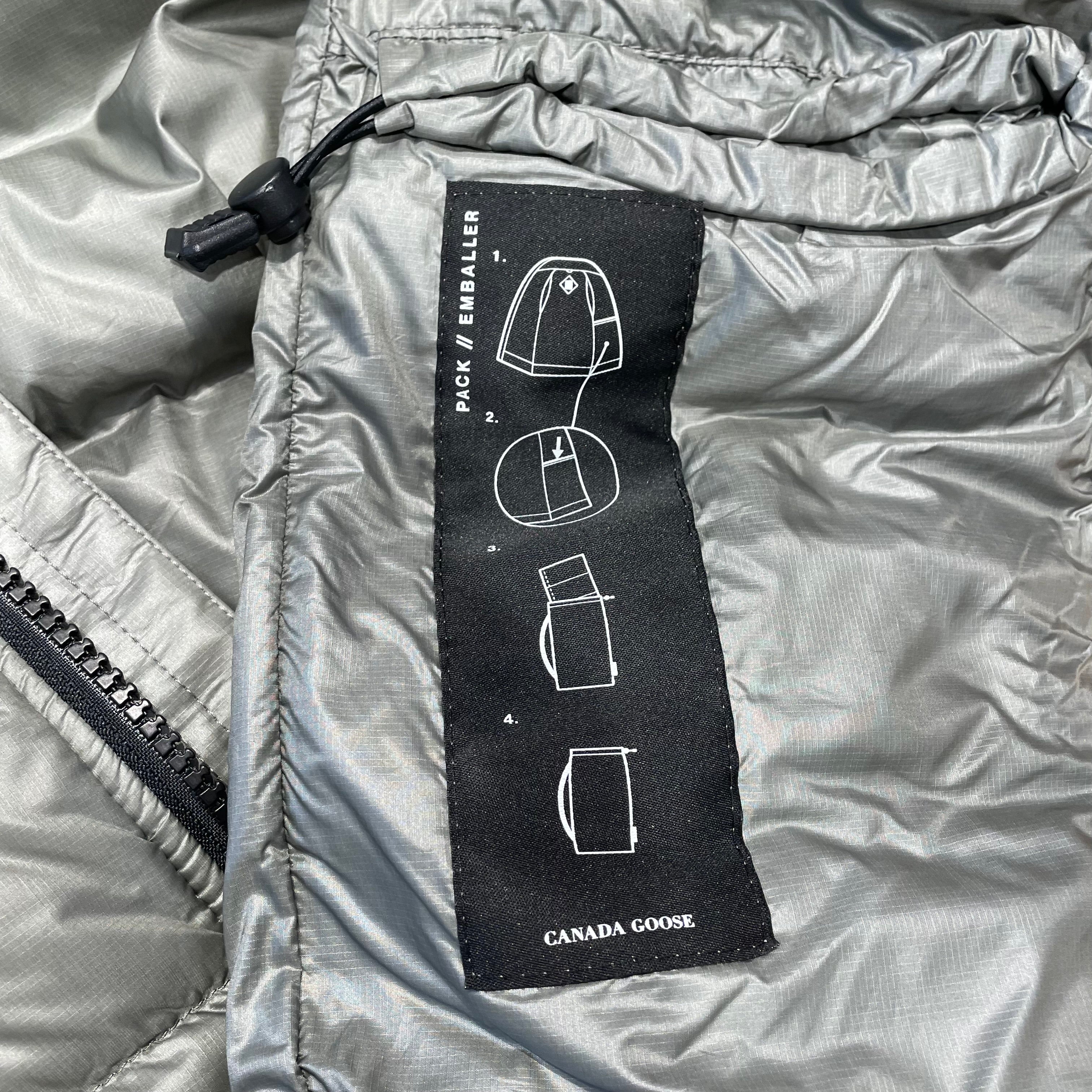 CANADA GOOSE/Puffer Vest/XS/Polyester/SLV/Crofton Packable view 4