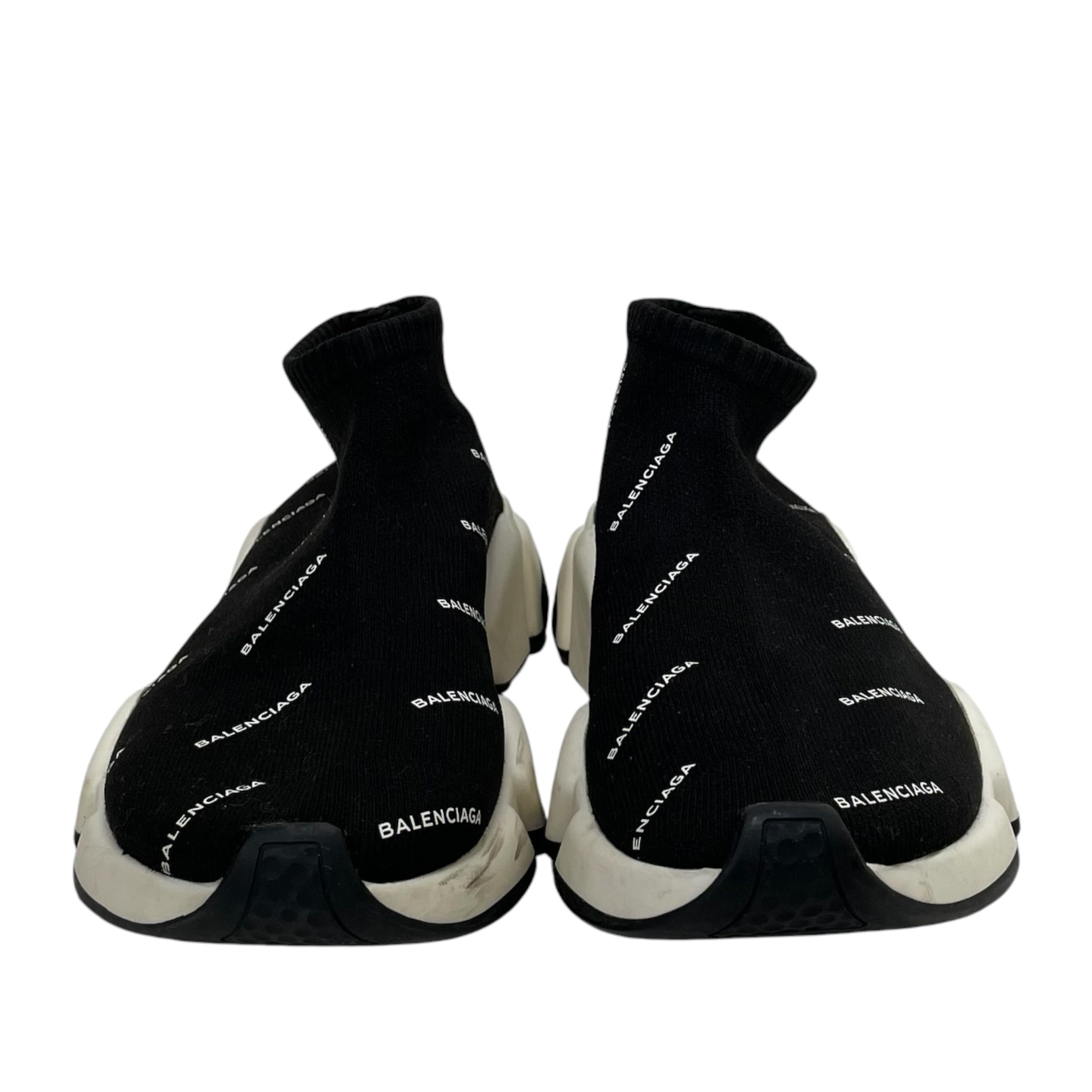 BALENCIAGA/Hi-Sneakers/EU 36/All Over Print/BLK/speed 2.0 view 3