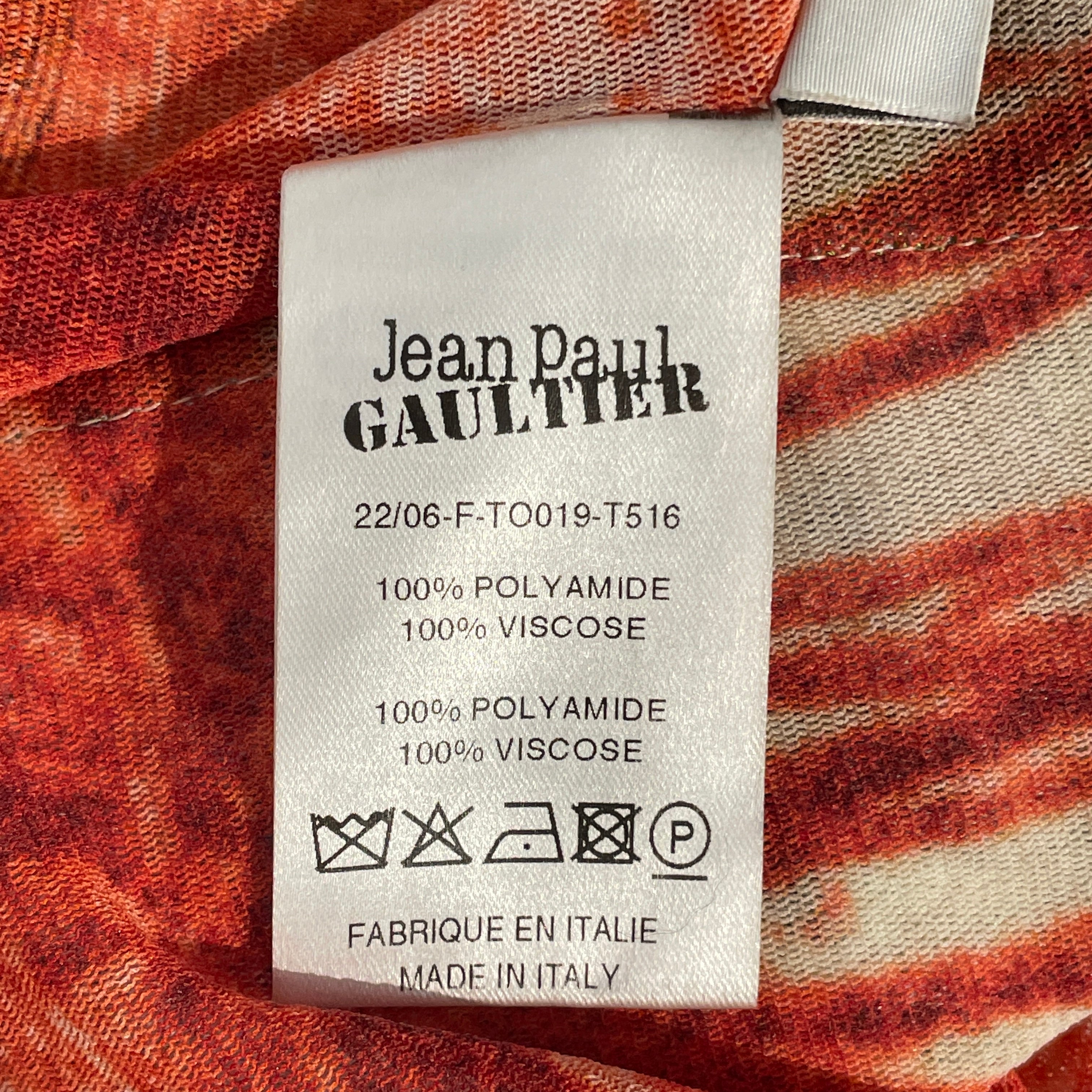 Jean Paul Gaultier/LS Shirt/M/Graphic/MLT/MESH/BANKNOTE view 3