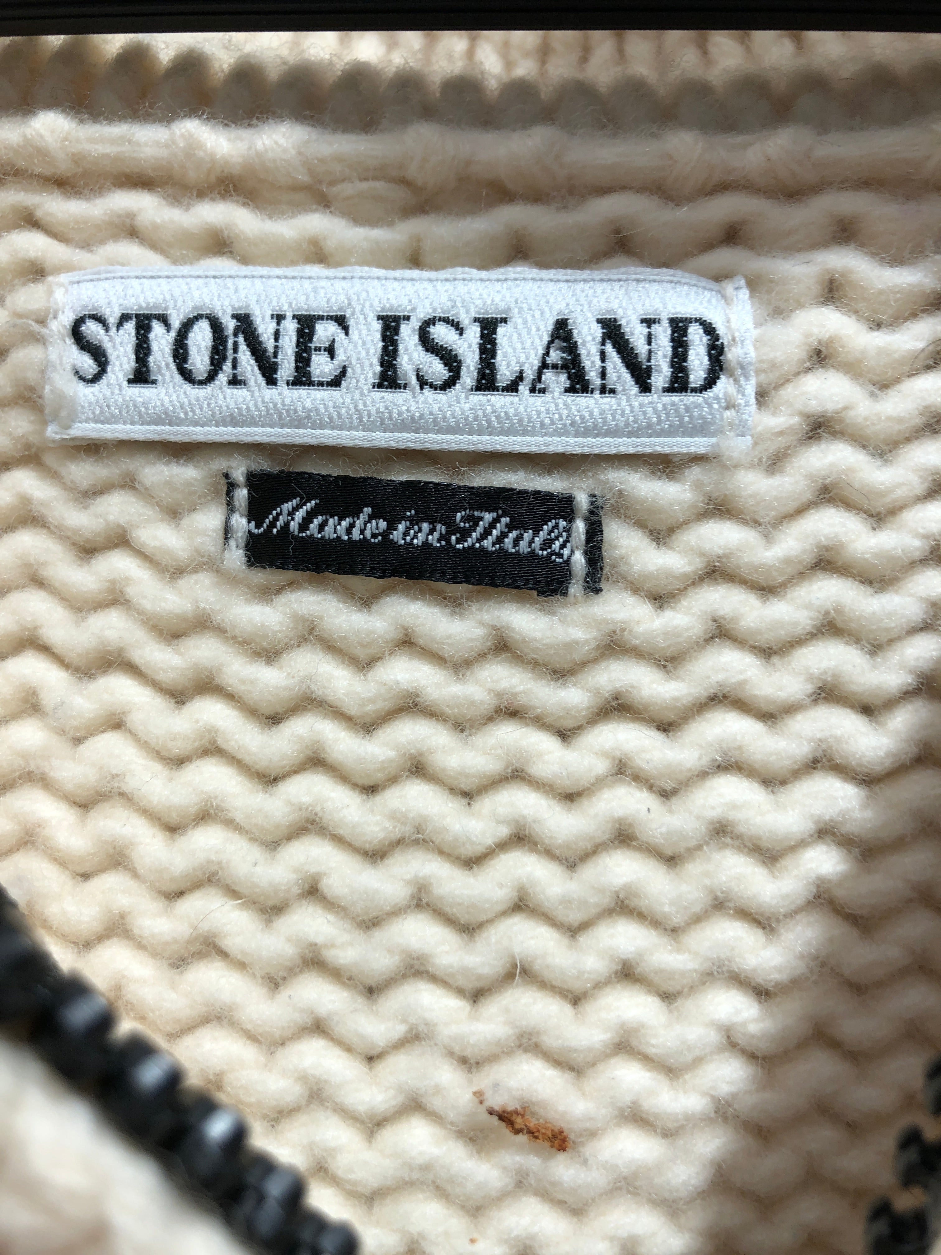 STONE ISLAND/Heavy Sweater/XXL/Wool/WHT/ view 4