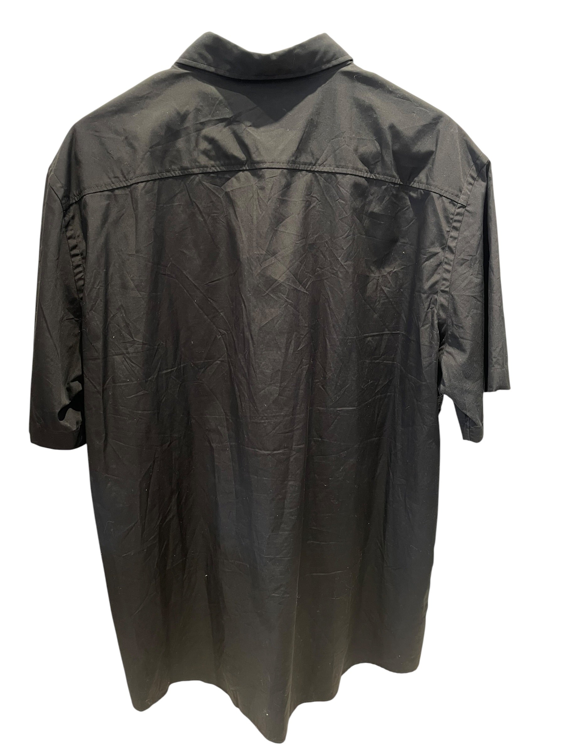 BURBERRY LONDON/T-Shirt/XXXL/Cotton/BLK/London Button-Up view 2