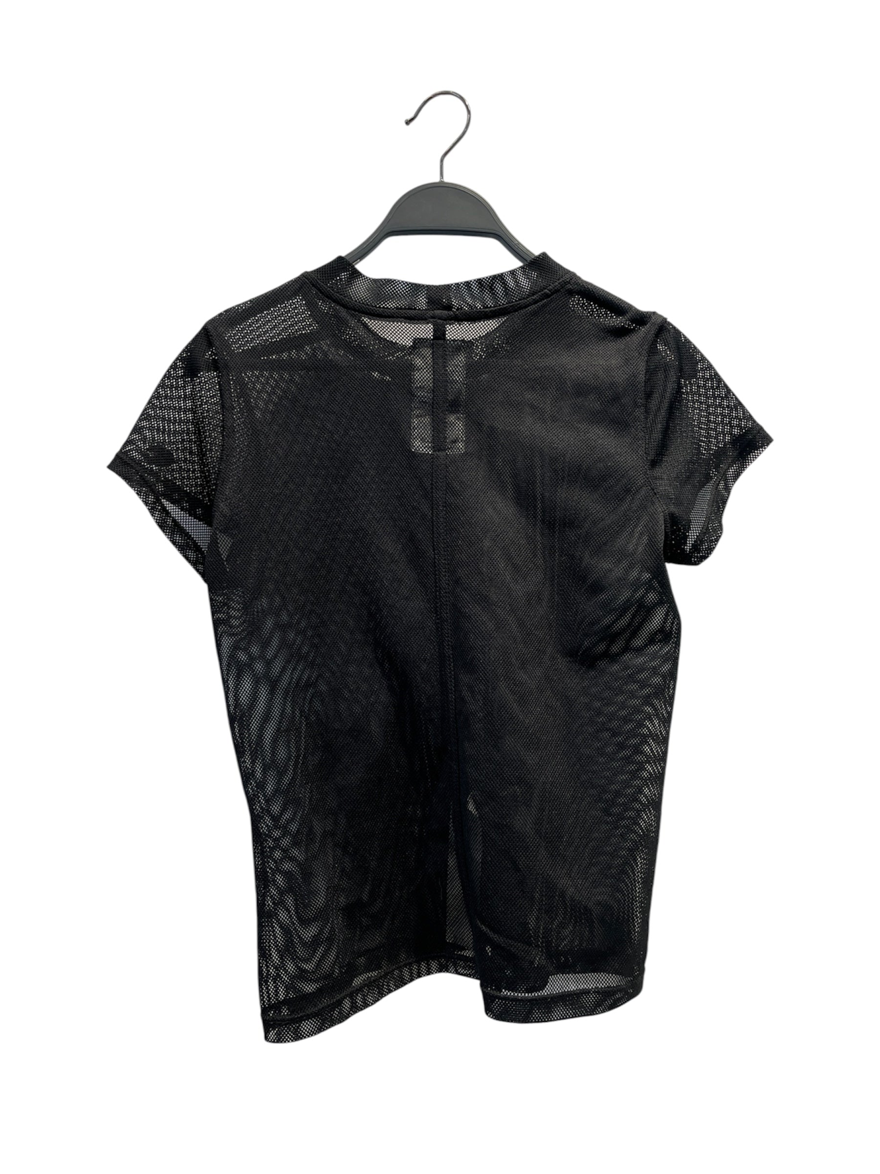 Rick Owens/Champion/T-Shirt/M/BLK/MESH BABY TEE view 2