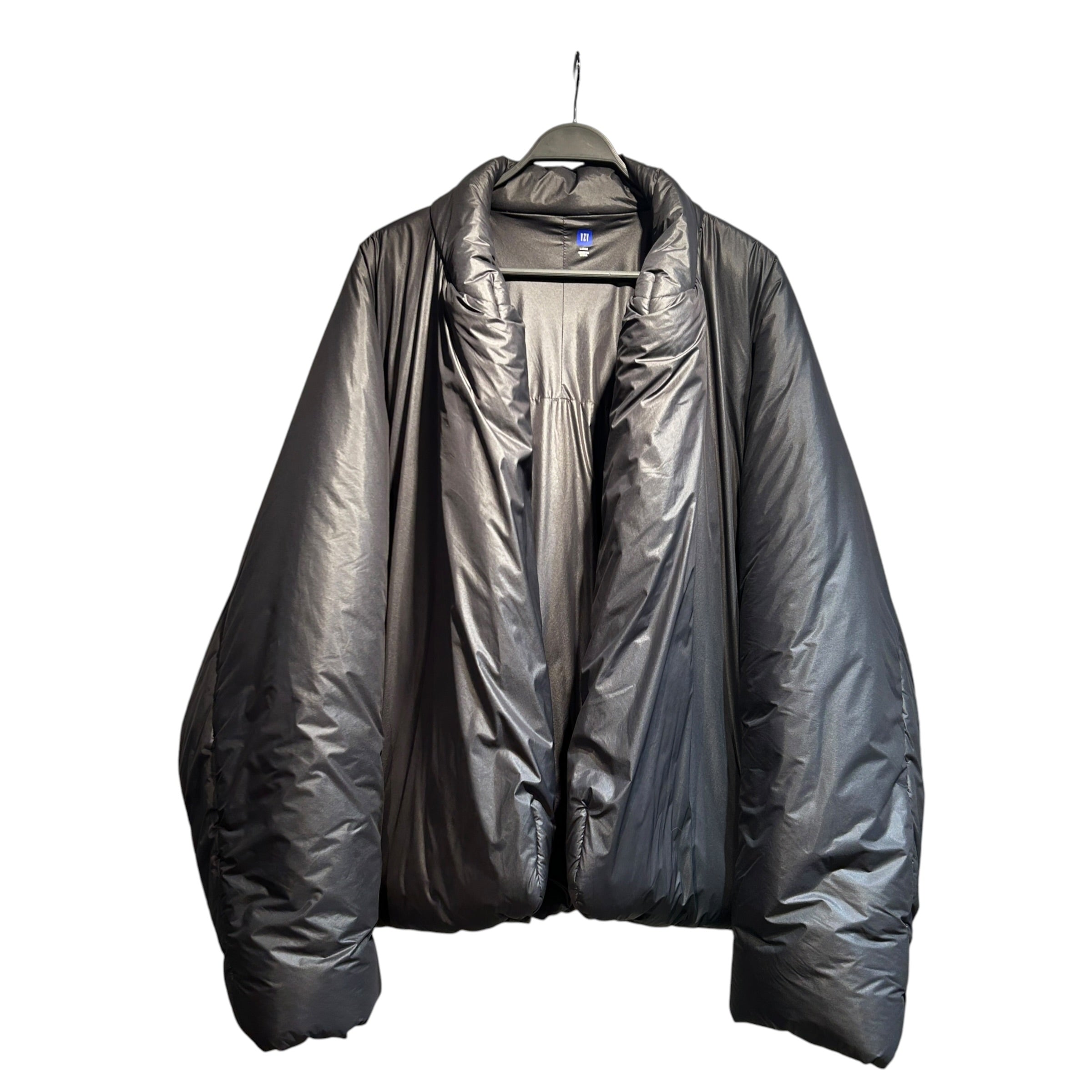 YEEZY GAP ENGINEERED BY BALENCIAGA/Puffer Jkt/L/Nylon/BLK/Cropped Puffer view 1