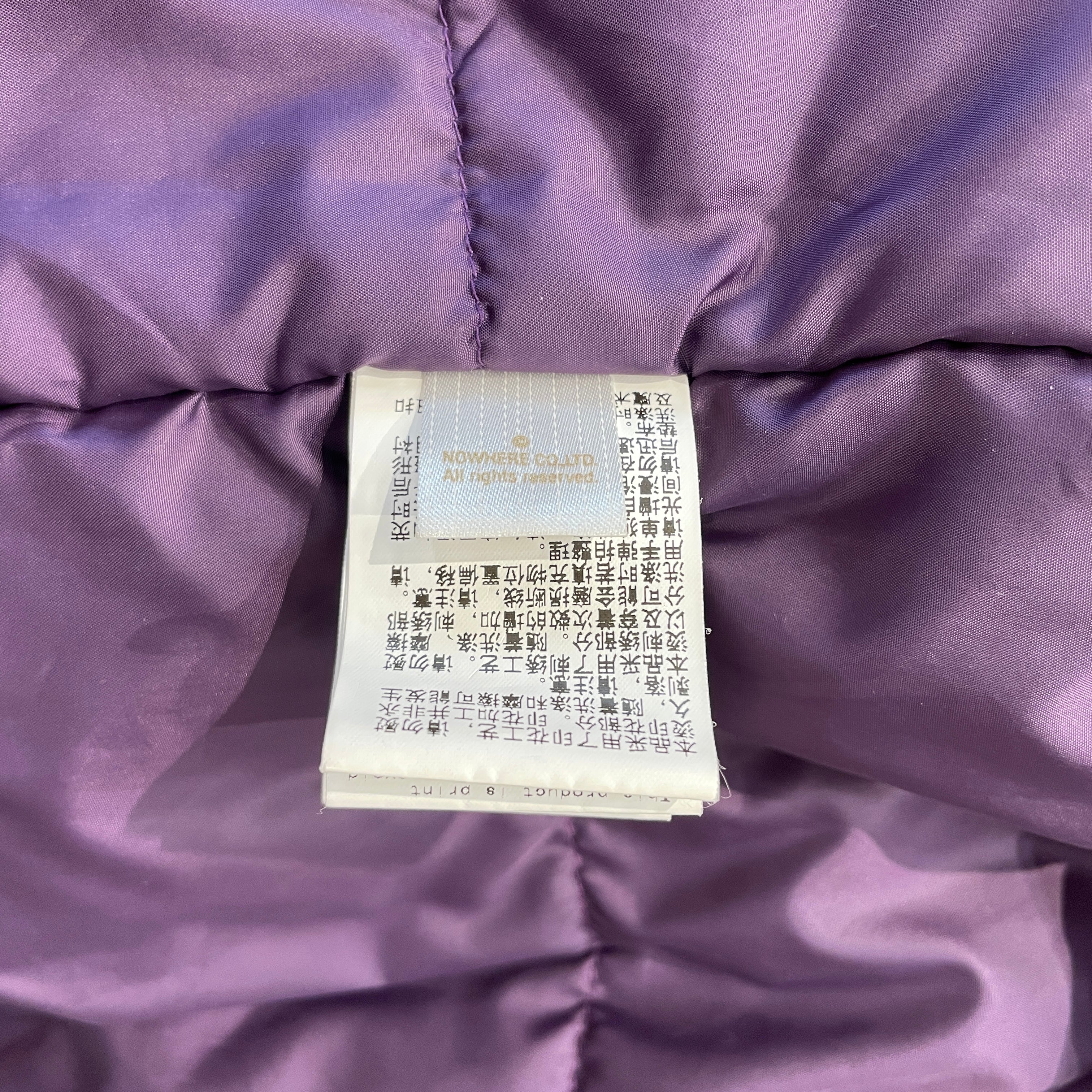 A BATHING APE/Puffer Jkt/M/Polyester/PPL/Graphic/SDHARK BATTED view 7