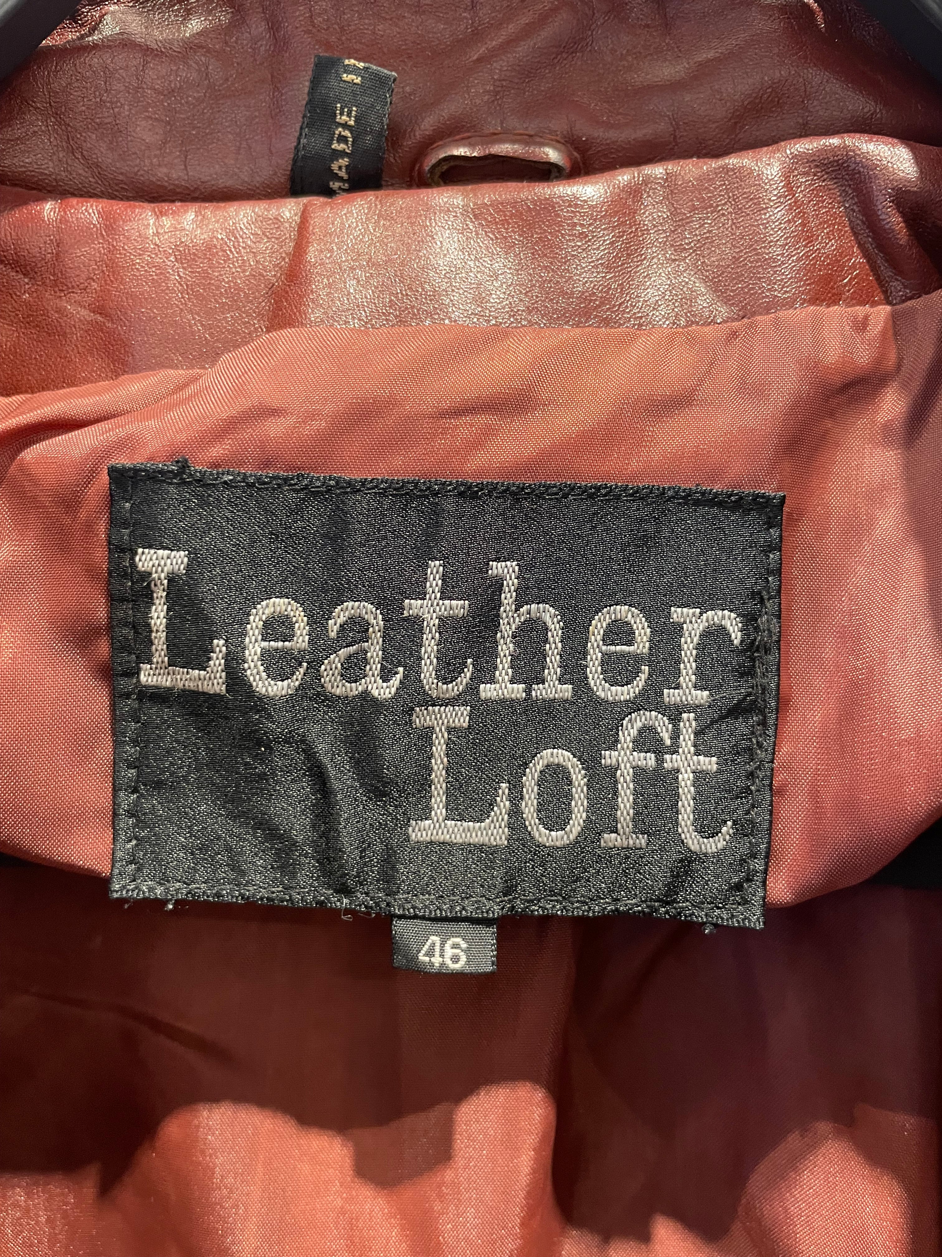 Leather Loft/Leather Jkt/46/Leather/BRD/ view 3