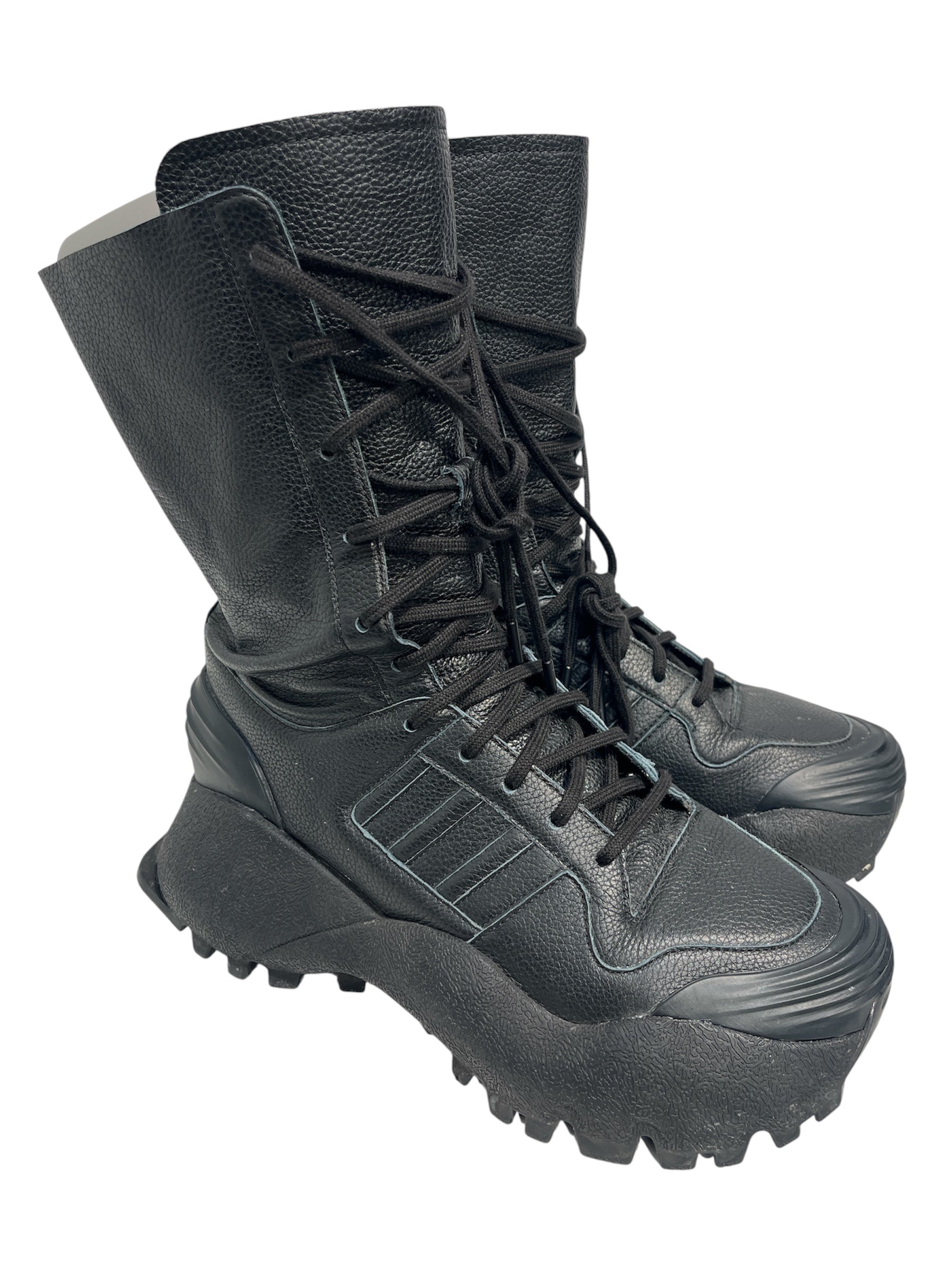 WILLY CHAVARRIA/adidas/Boots/US 9/Leather/BLK/FORUM COMBAT BOOT view 1