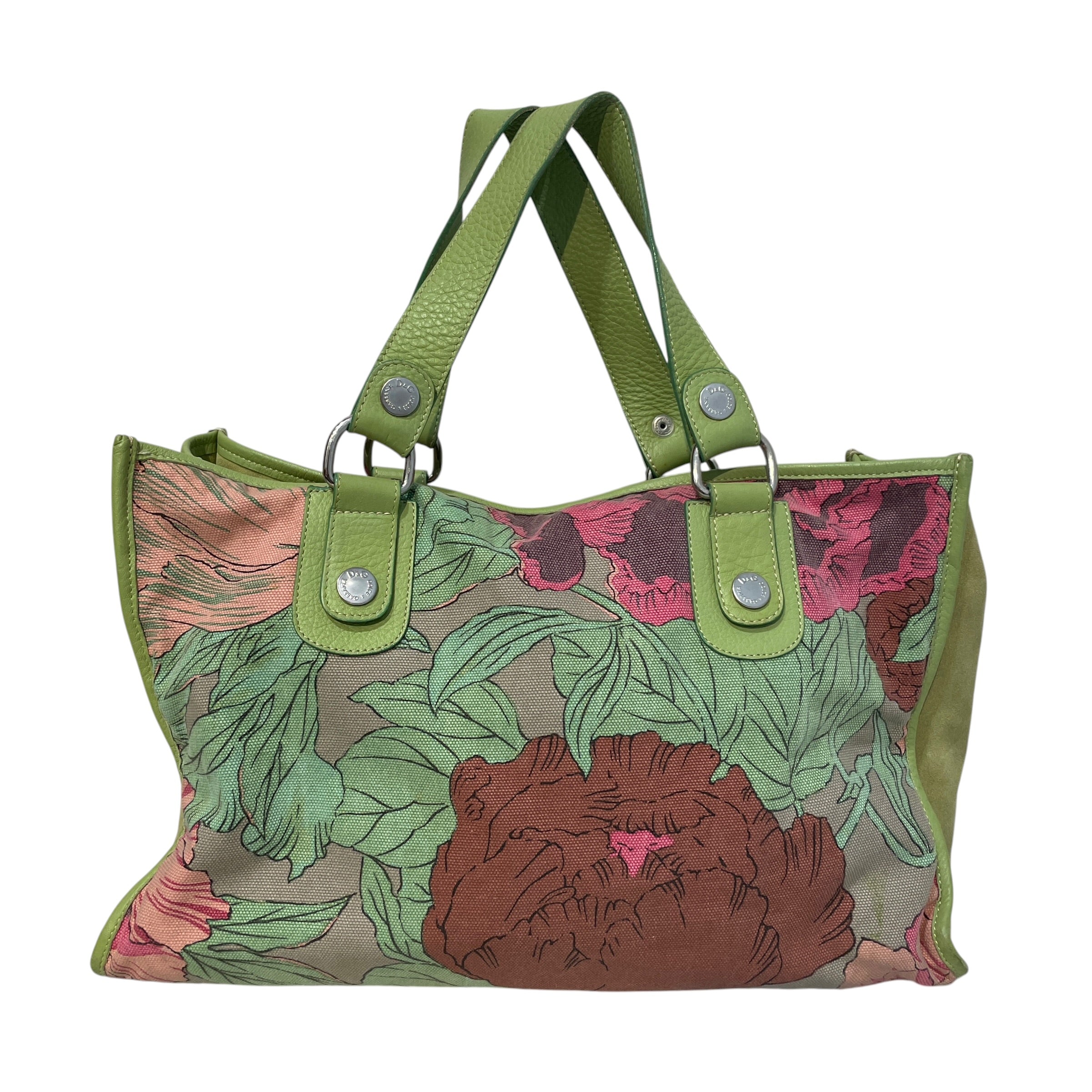 DOLCE&GABBANA/Bag/Floral Pattern/Cotton/GRN/Floral Bag view 2