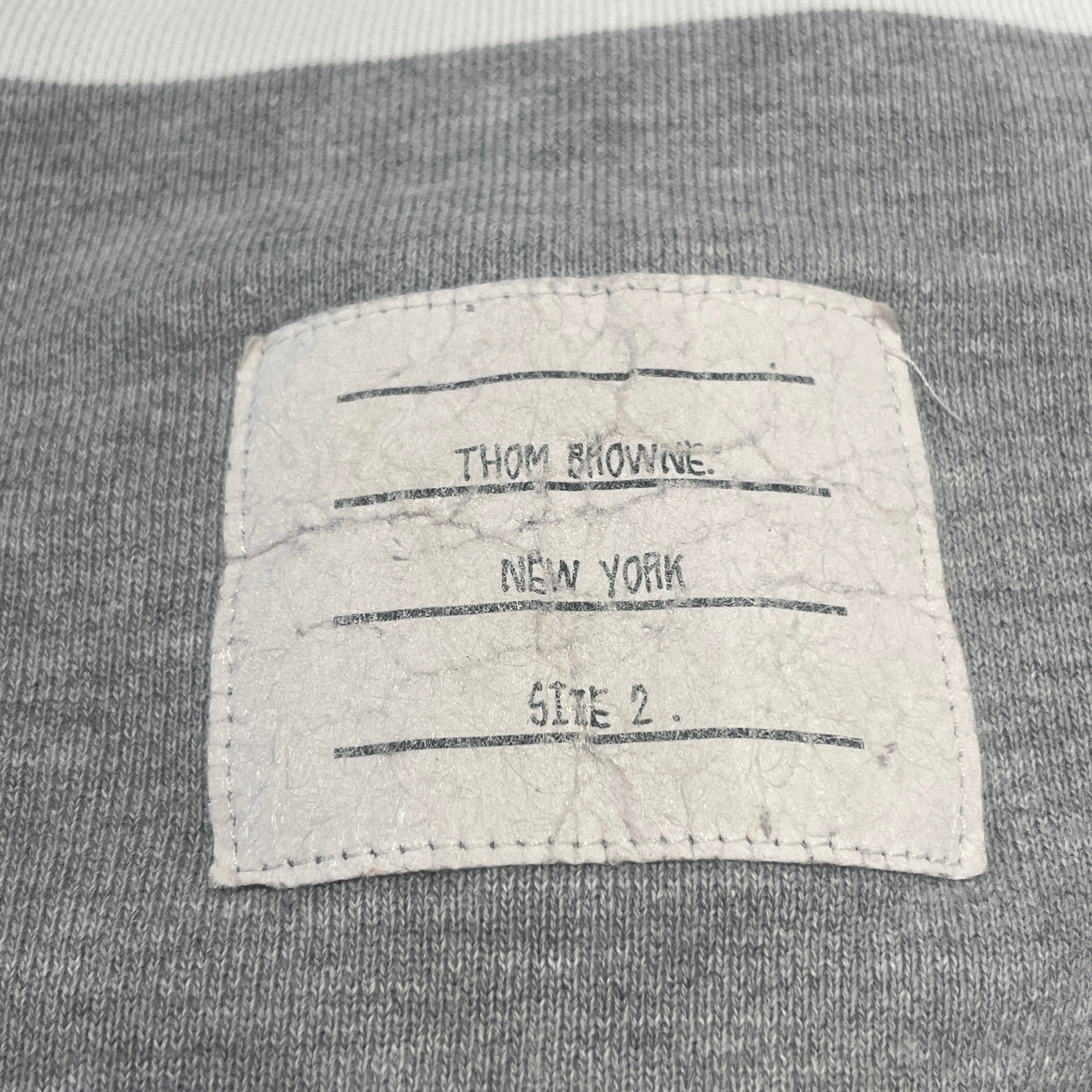 THOM BROWNE. NEW YORK/Shorts/2/Cotton/GRY/ view 3