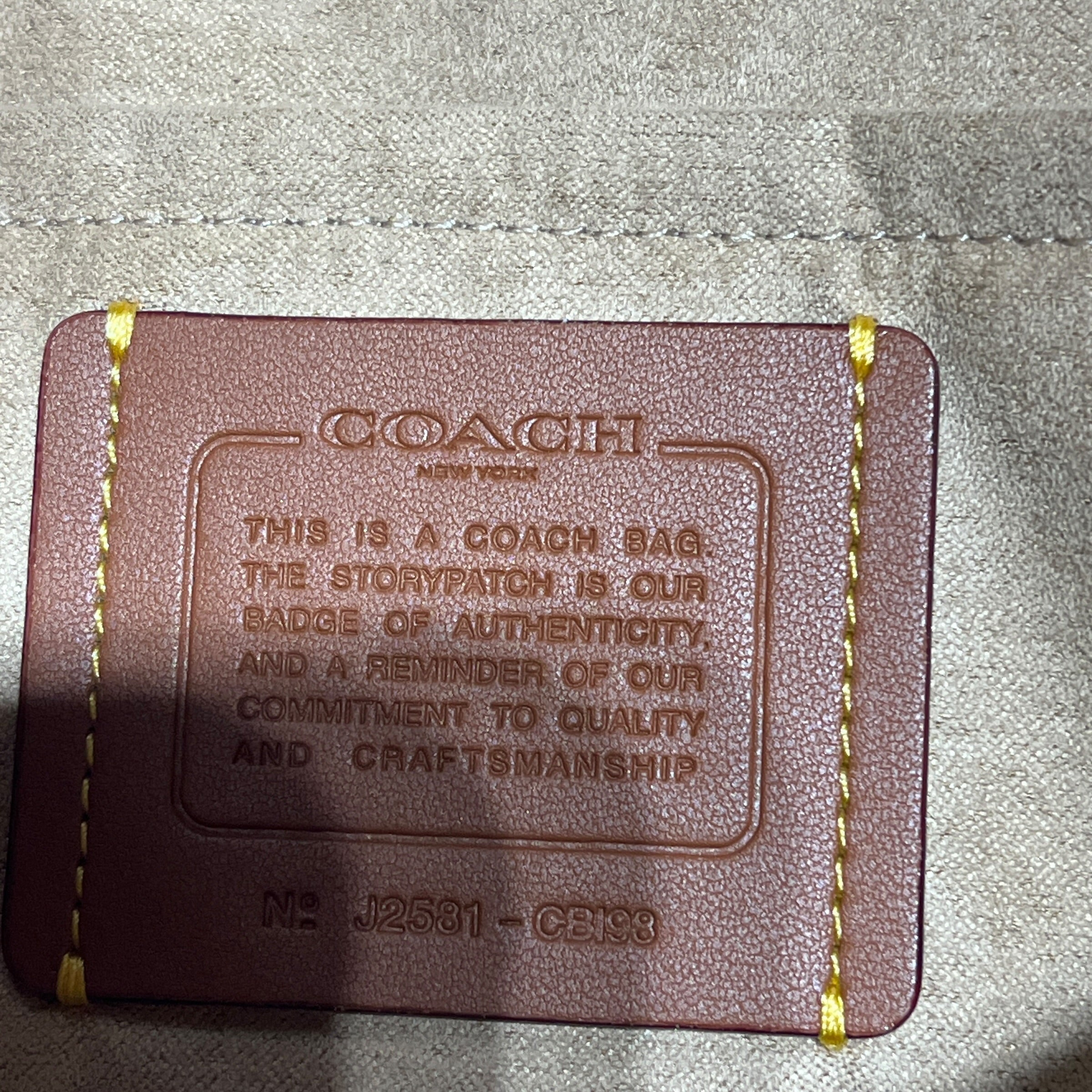COACH/Cross Body Bag/Leather/CRM/klare envelope view 6