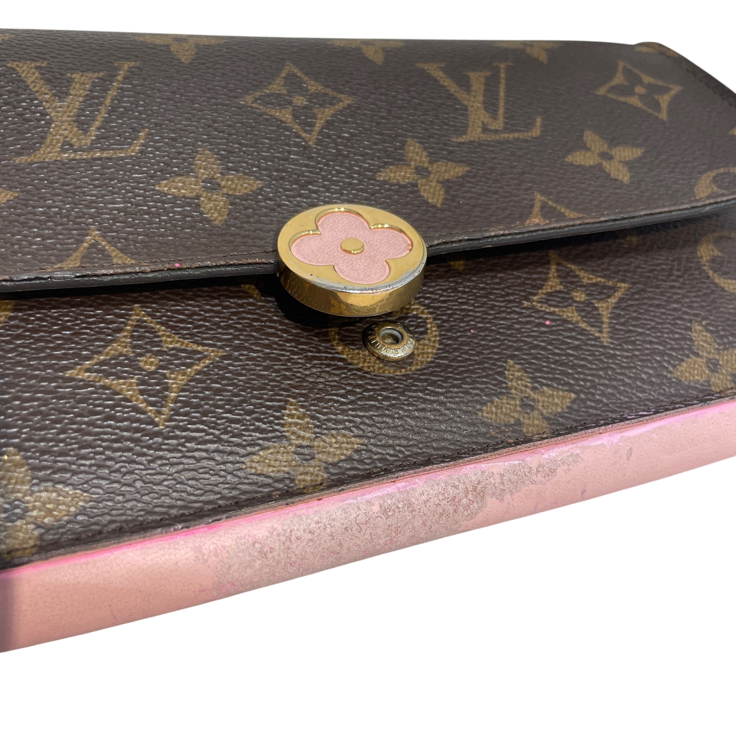 LOUIS VUITTON/Hand Bag/Monogram/Leather/BRW/Flore Rose Ballerina view 3