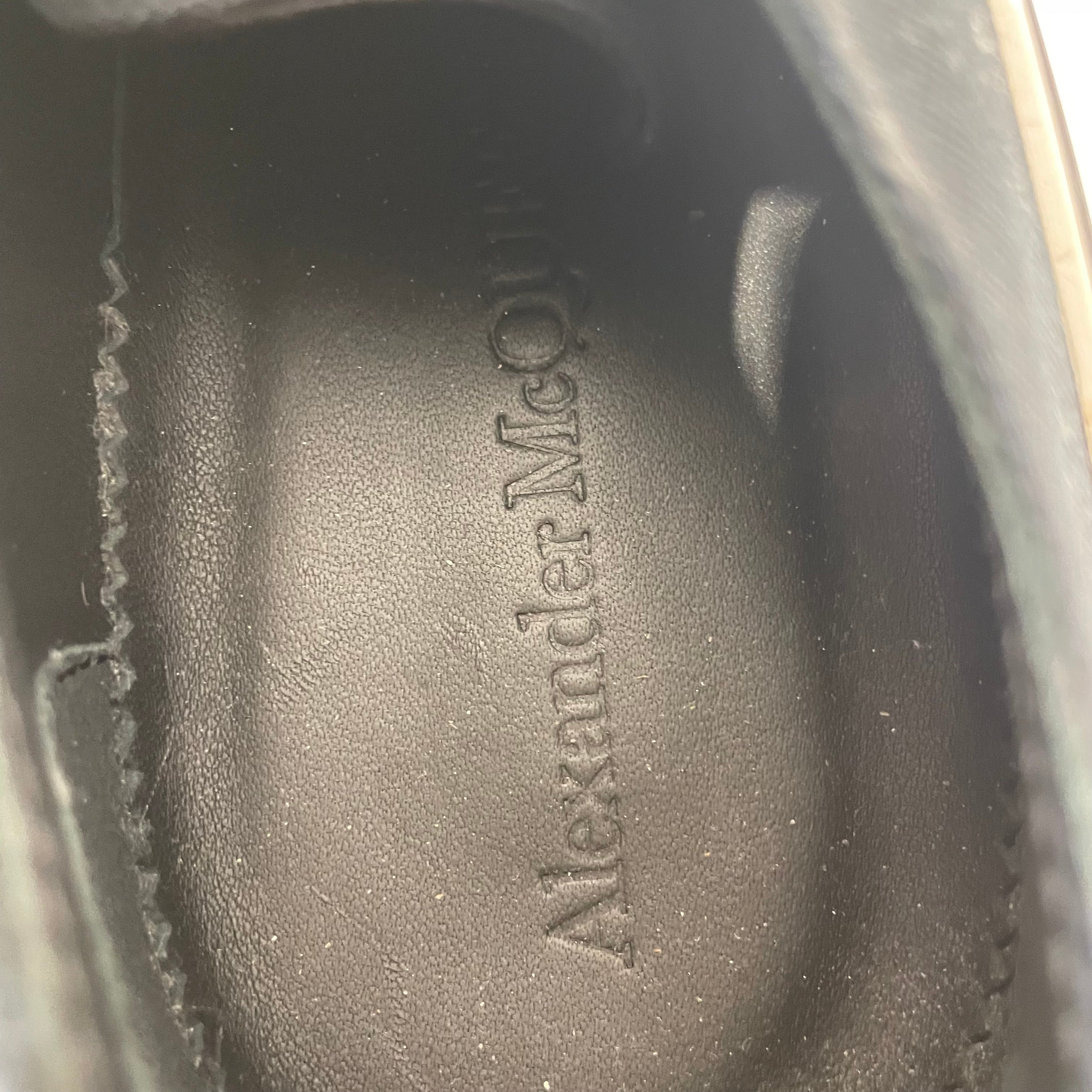 Alexander McQueen/Low-Sneakers/EU 43/Cotton/BLK/ view 4