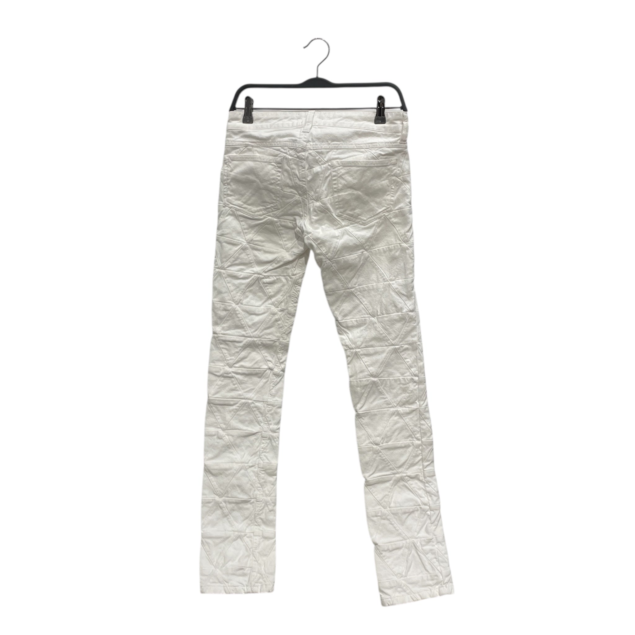ISABEL MARANT/Straight Pants/36/Denim/WHT/TRIANGLE PANELED PANT view 2