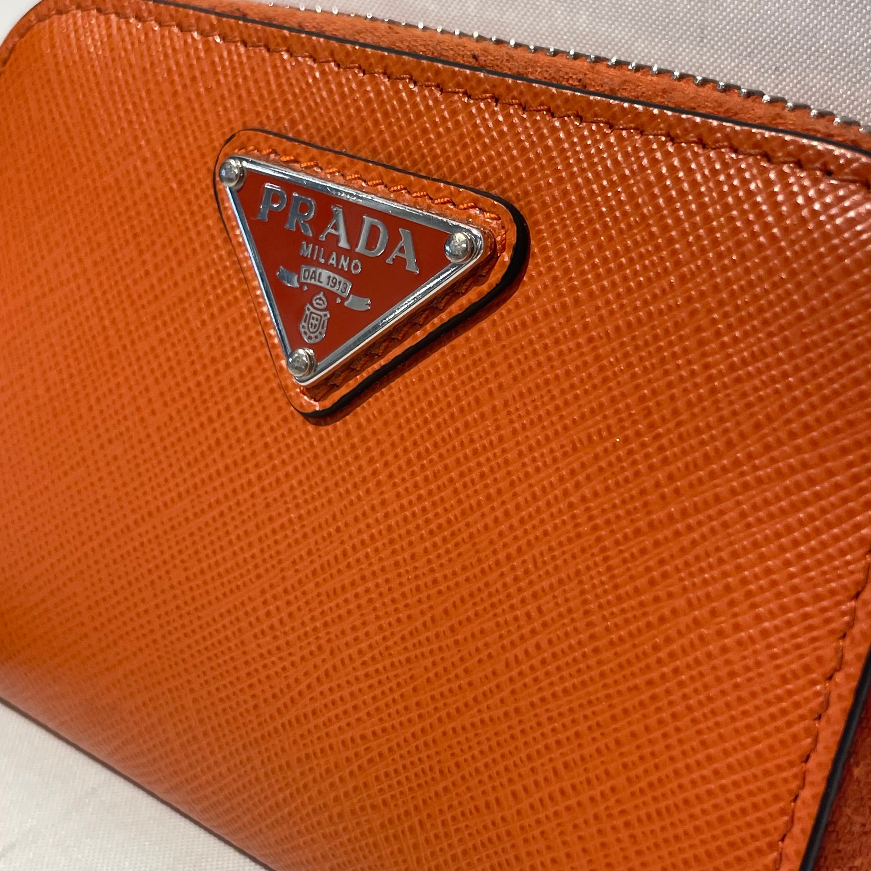 PRADA/Bifold Wallet/Leather/ORN/L's/ view 6