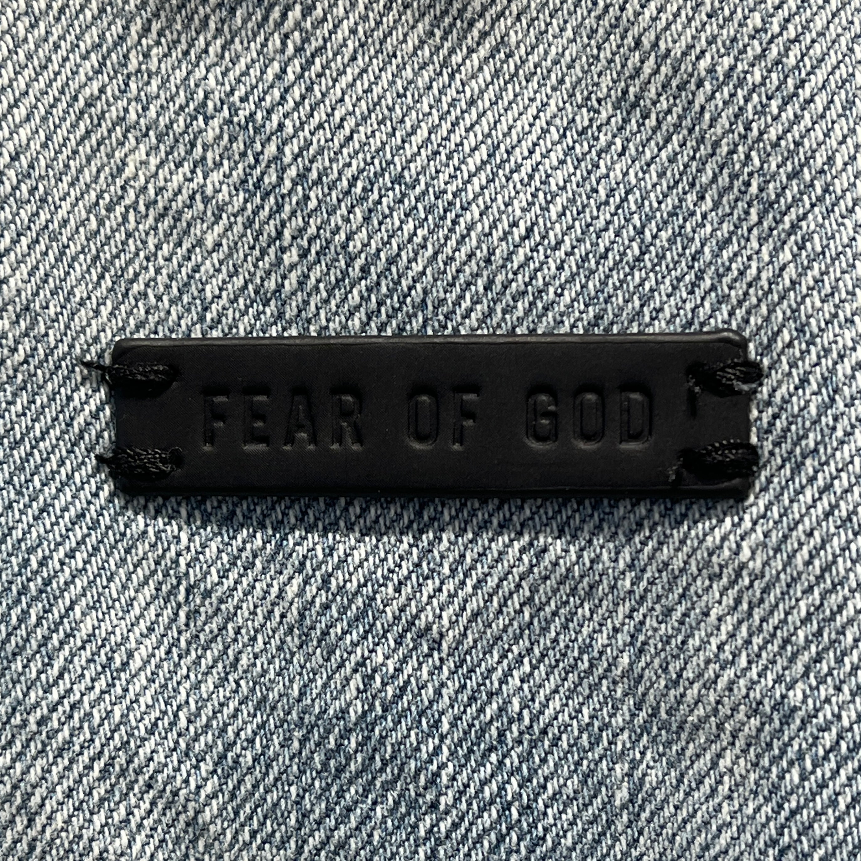 FEAR OF GOD/Denim Jkt/S/Denim/BLU/7TH COLLECTION TRUCKER JACKET view 8