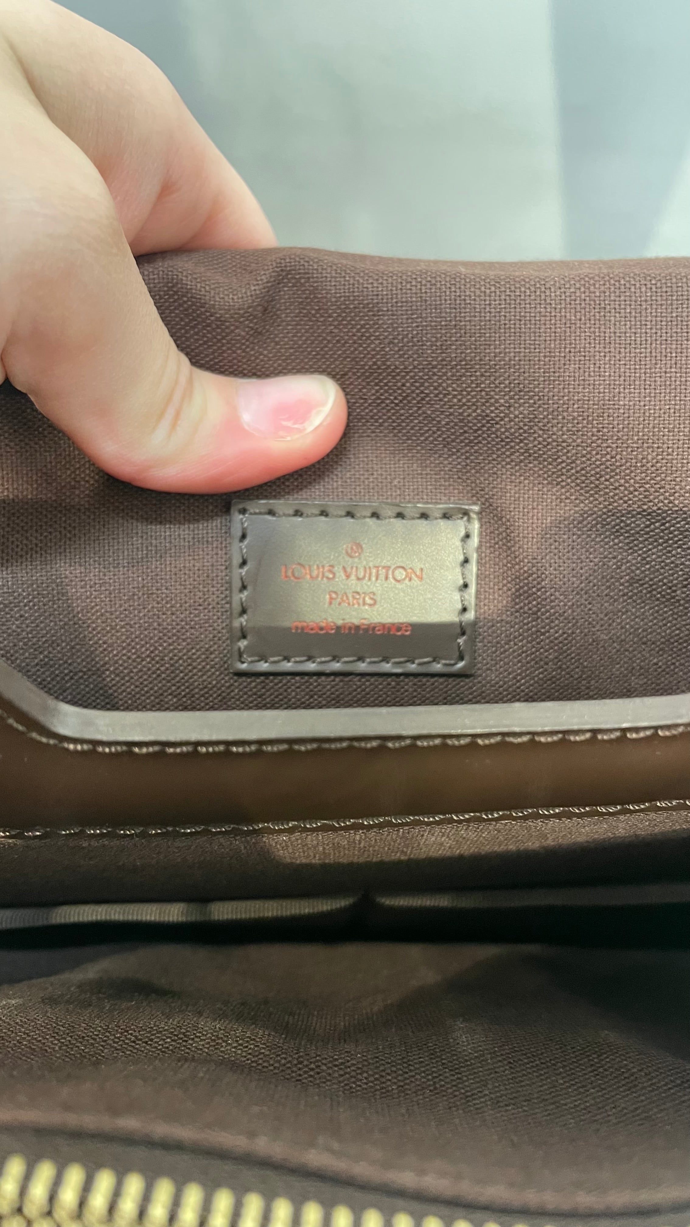 LOUIS VUITTON/Cross Body Bag/Monogram/Leather/BRW/Damier Spencer Messenger view 5