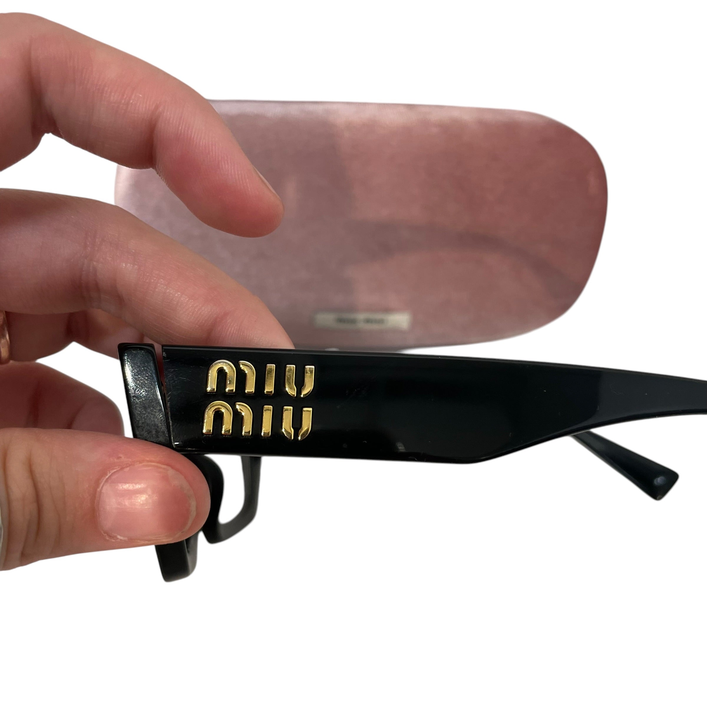 MIU MIU/Glasses/Plastic/BLK/L's/03XV 51-20-140 view 3