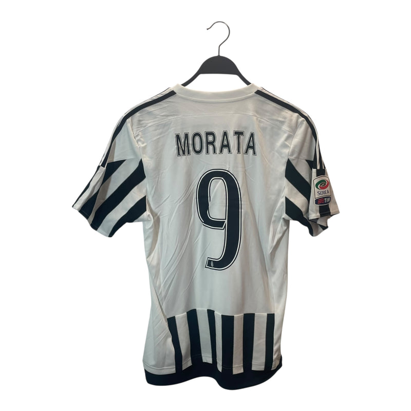 adidas/T-Shirt/M/Polyester/WHT/Stripe/BLK/WHT/ JEEP/JUVENTUS