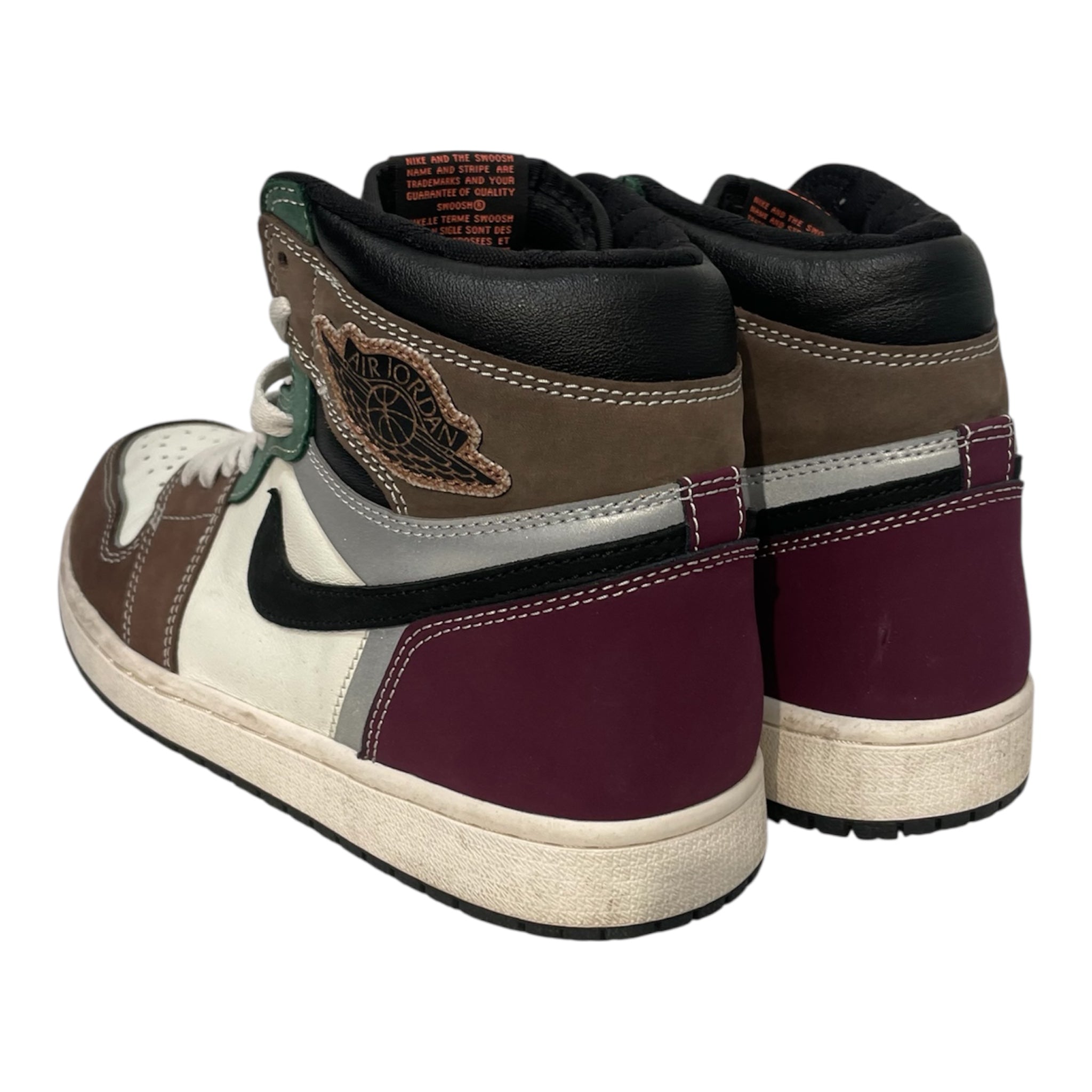 NIKE/AIR JORDAN 1 RETRO HIGH OG/Hi-Sneakers/US 9.5/Border/Leather/MLT/DH3097-001 view 2