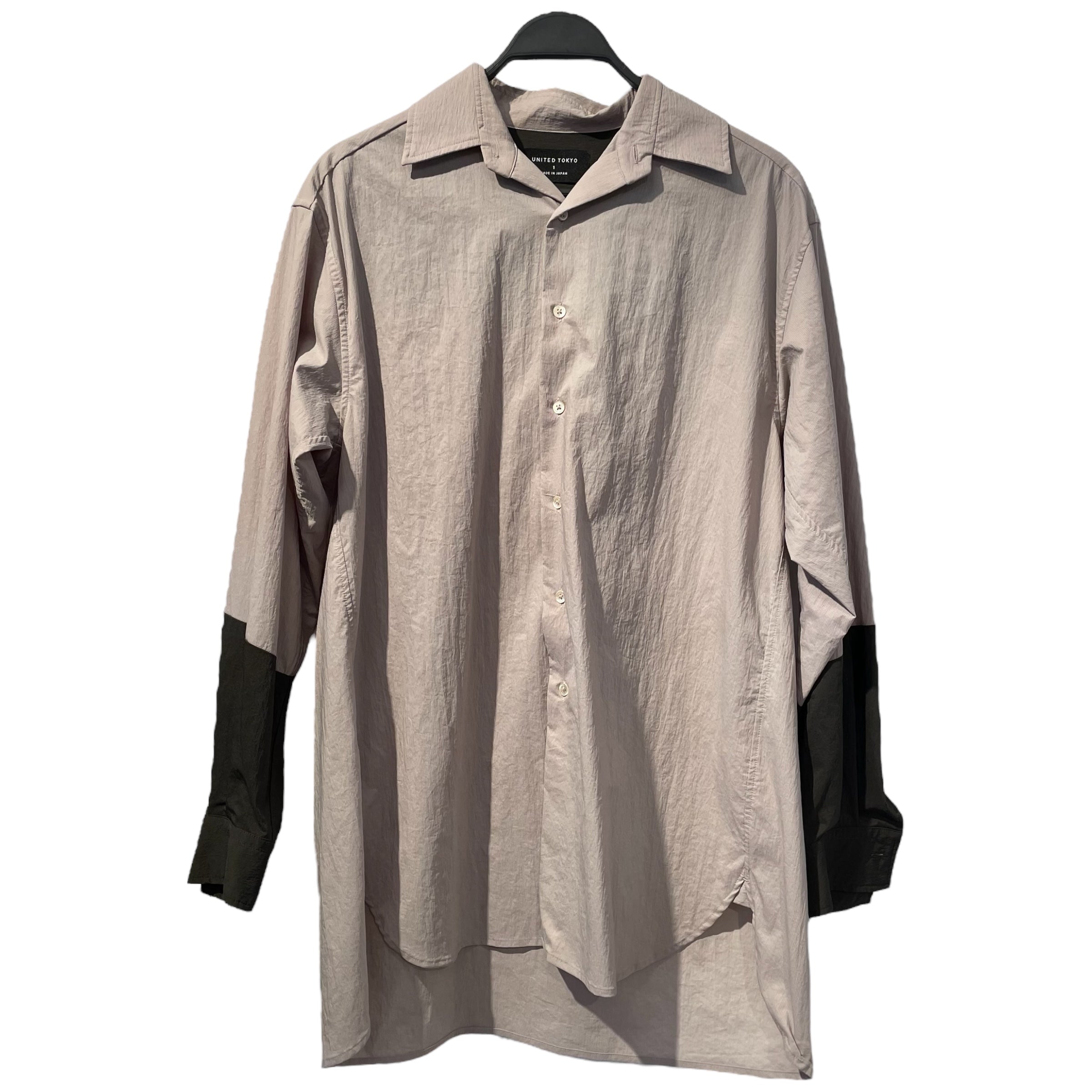 LS Shirt/1/Polyester/BEG/ view 1