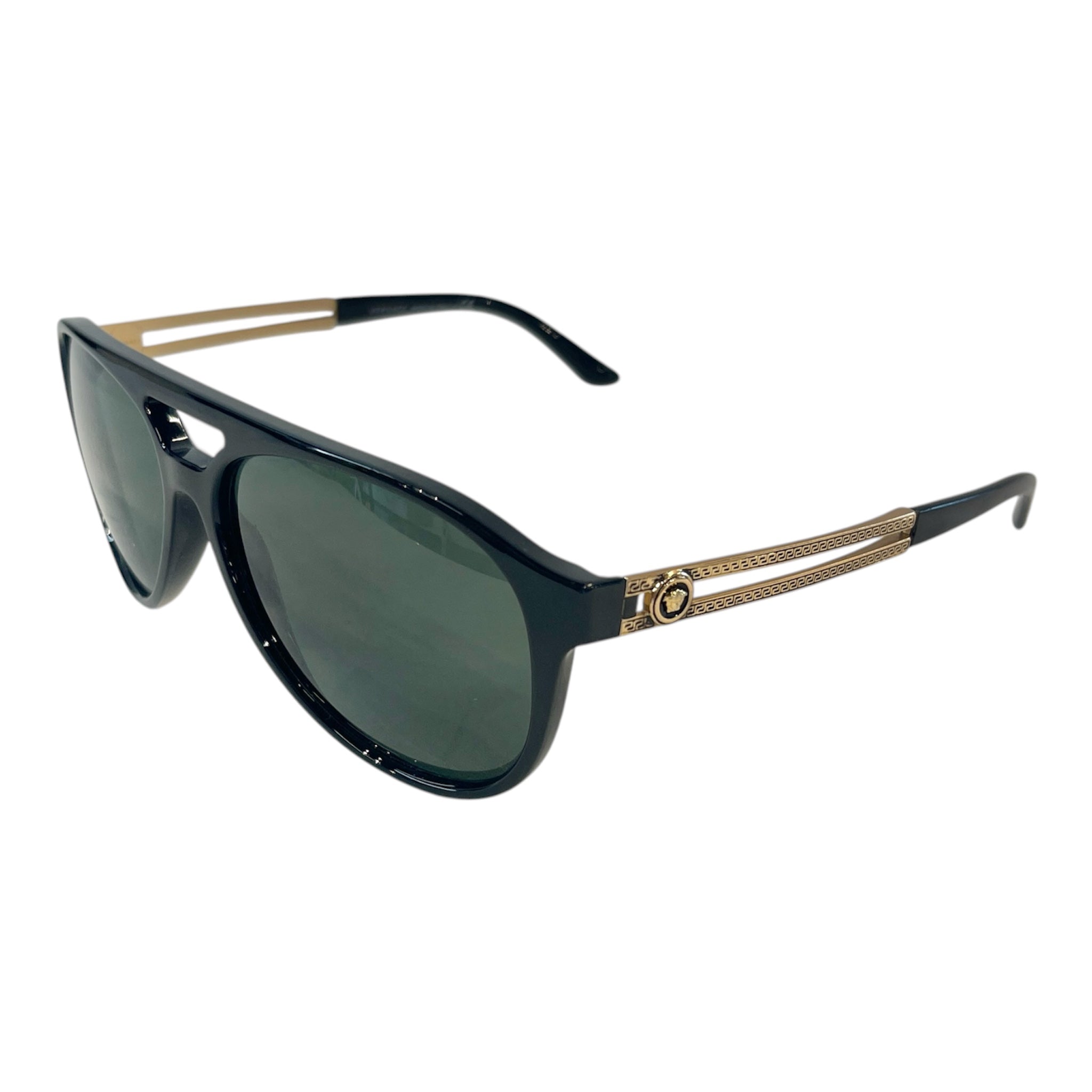 VERSACE/Sunglasses/Plastic/BLK/GRECA view 2