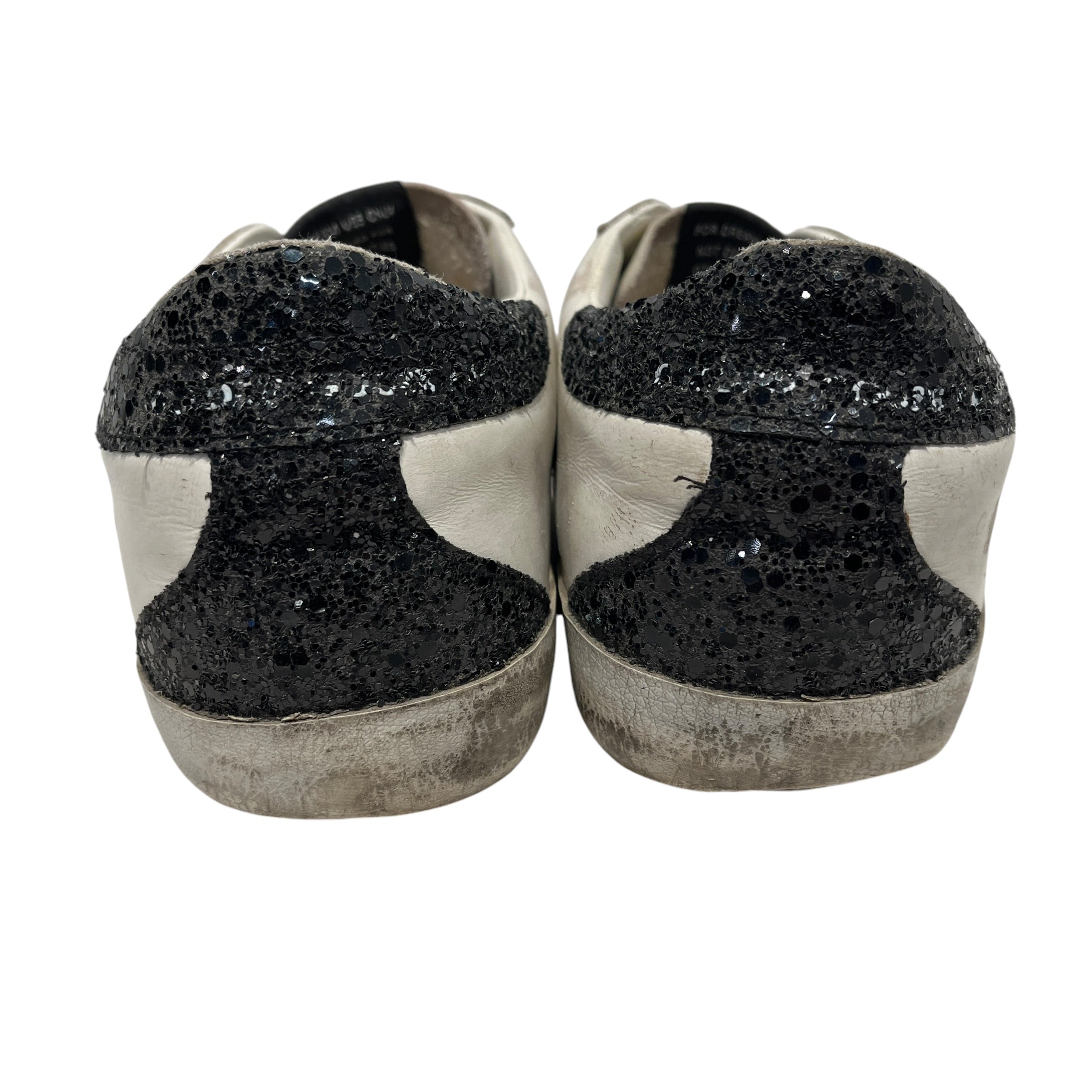 GOLDEN GOOSE/Low-Sneakers/US 6/Leather/WHT/golden star view 18