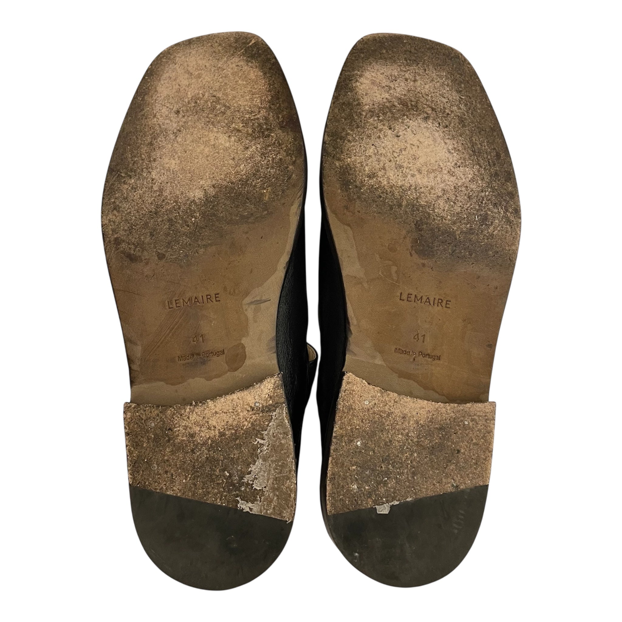 LEMAIRE/Shoes/EU 41/Leather/BLK/BALLERINA view 4