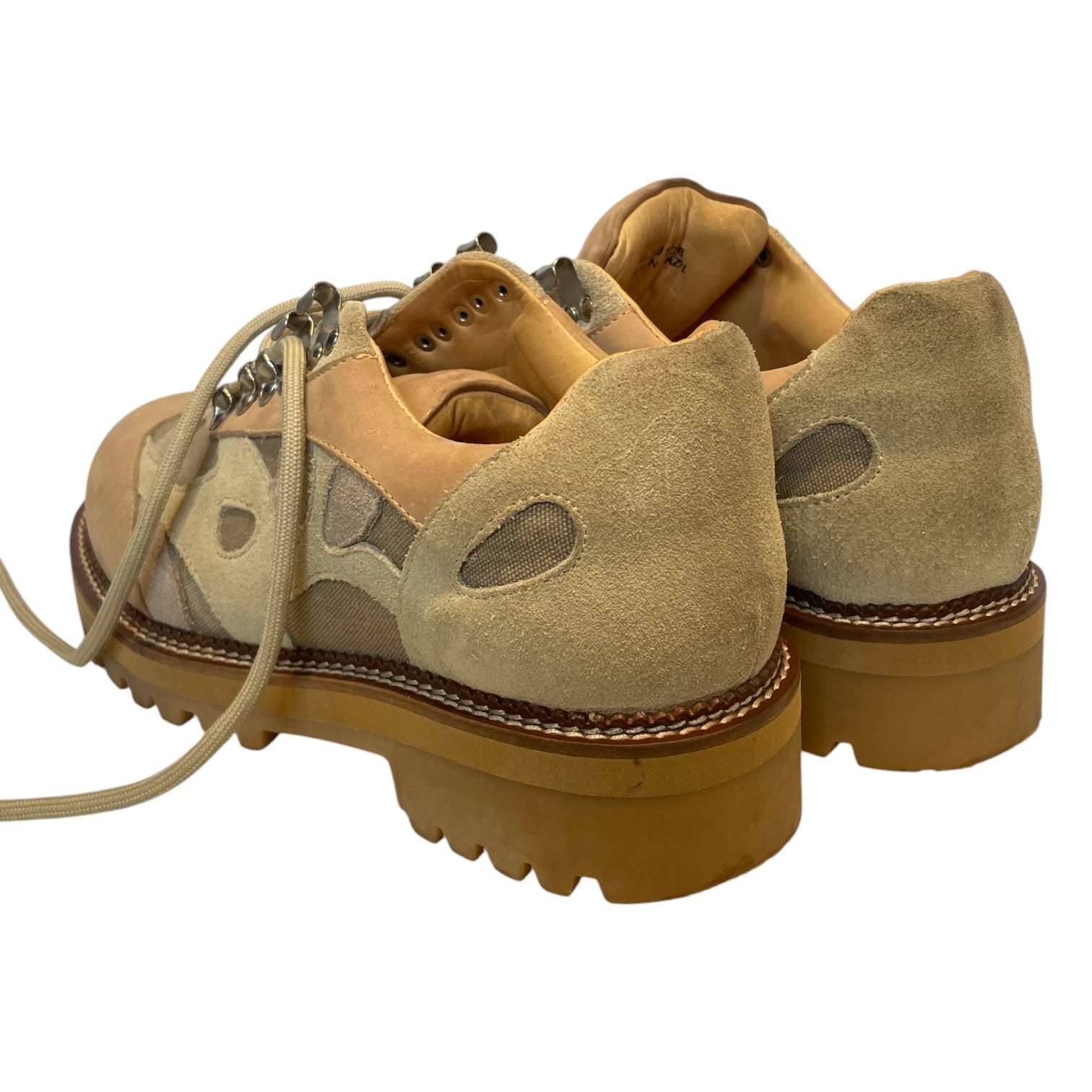 KIDSUPER STUDIOS/Shoes/US 8/Suede/BEG/TAN BOOTS/SWIRLS view 2