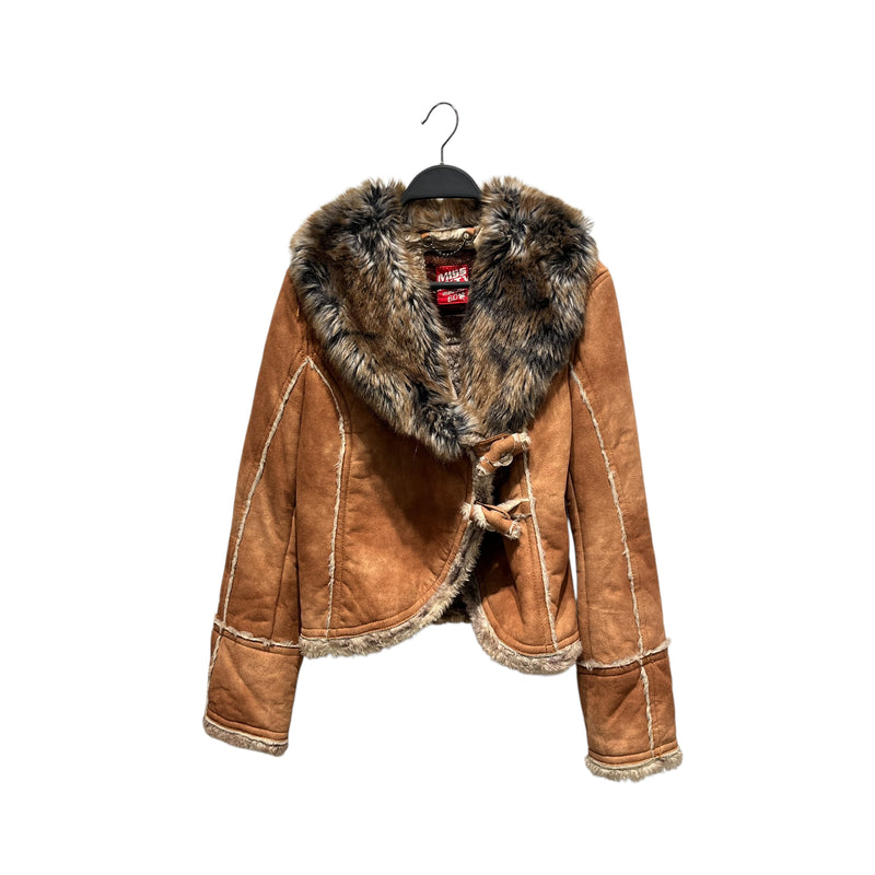 Miss Sixty/Jacket/S/Fake Fur/CML/fur trim