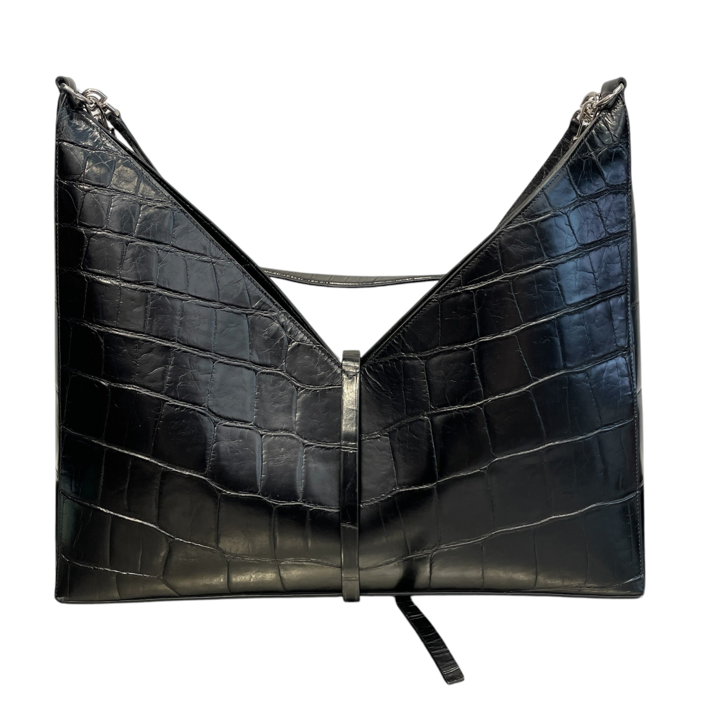 GIVENCHY/Bag/Leather/BLK/CROC CUT OUT BAG view 2